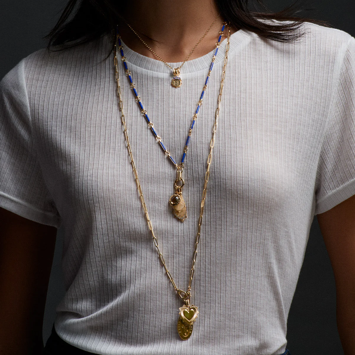 Clip | Medium Clip Chain with Sister Hooks | Yellow Gold - Image 3
