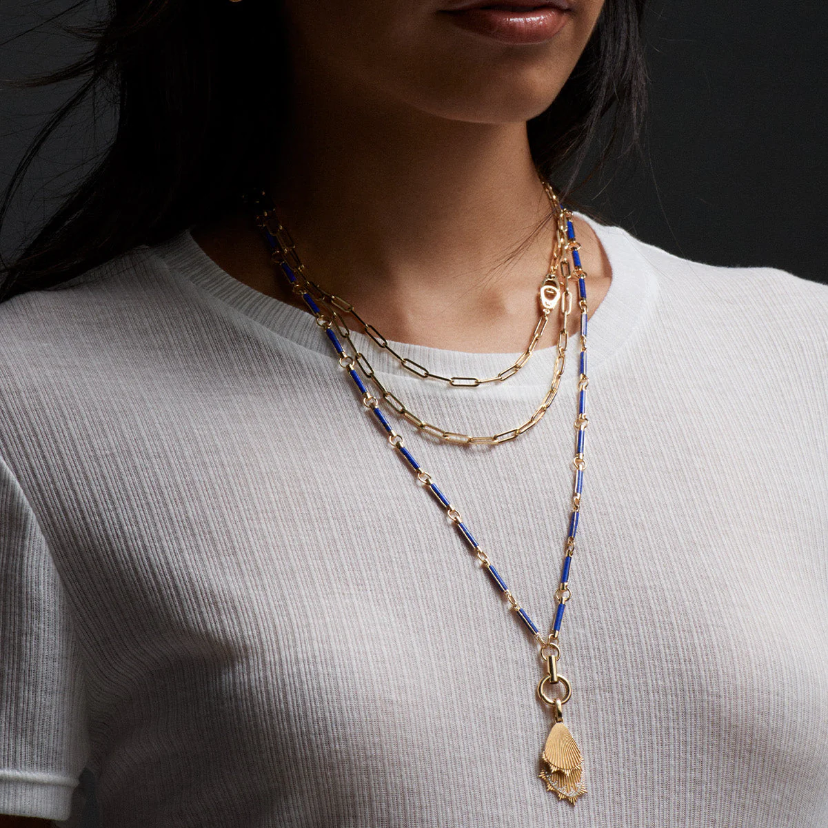 Clip | Medium Clip Chain with Sister Hooks | Yellow Gold - Image 4