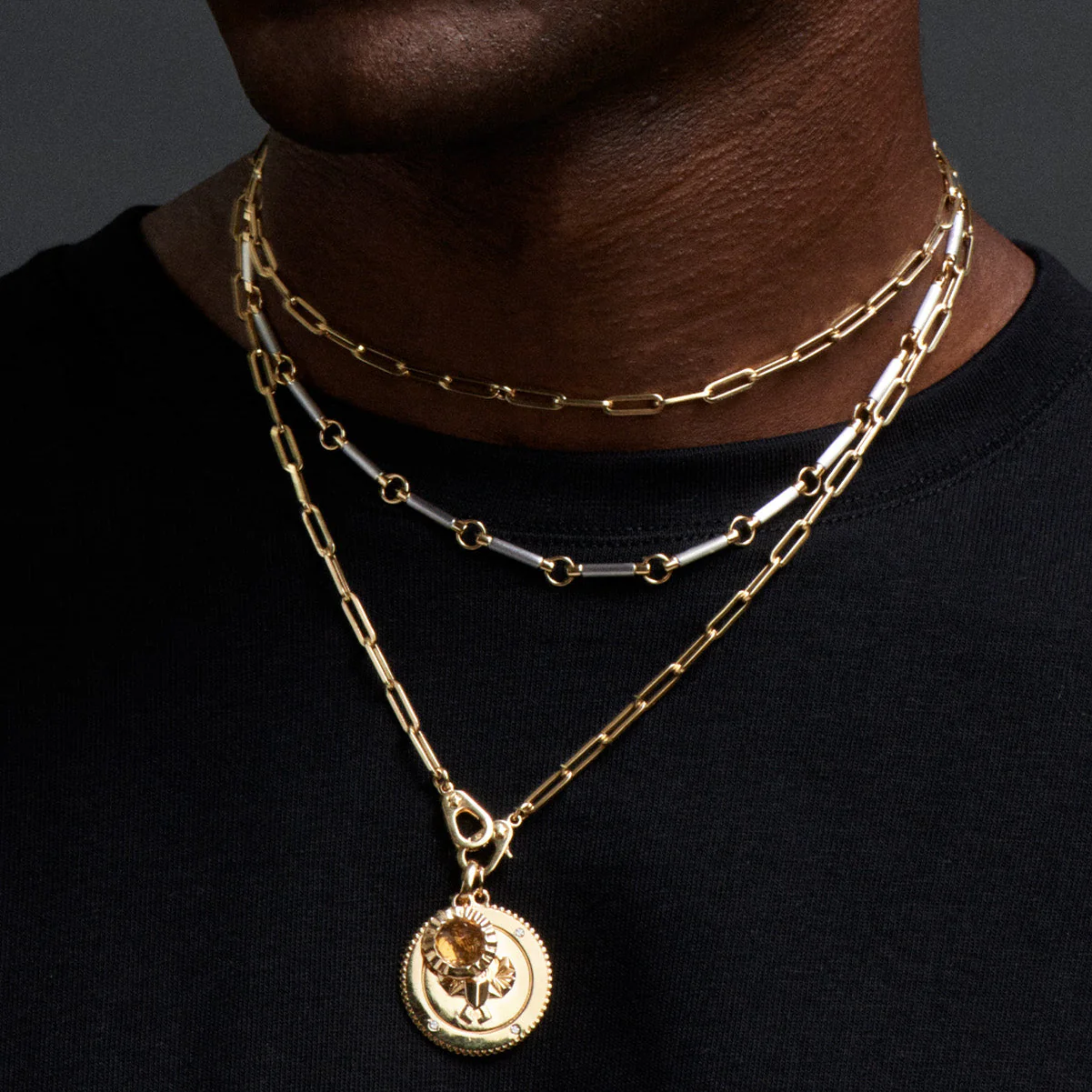 Clip | Medium Clip Chain with Sister Hooks | Yellow Gold - Image 5