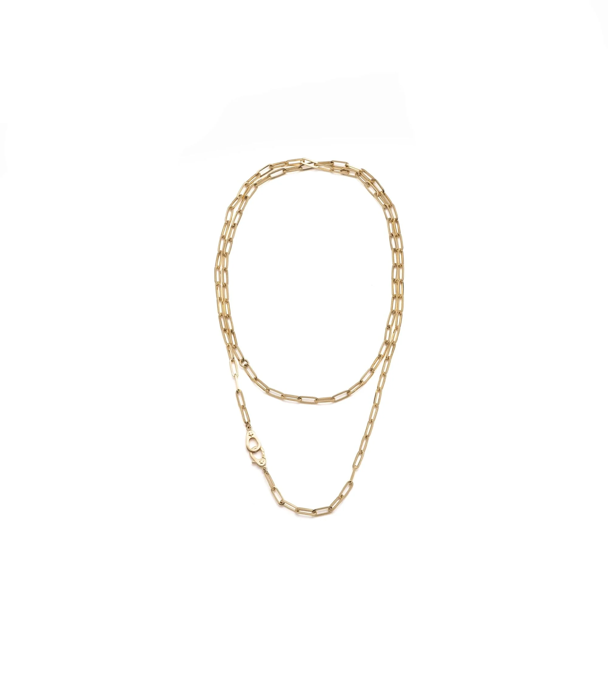 Clip | Medium Clip Chain with Sister Hooks | Yellow Gold - Image 6