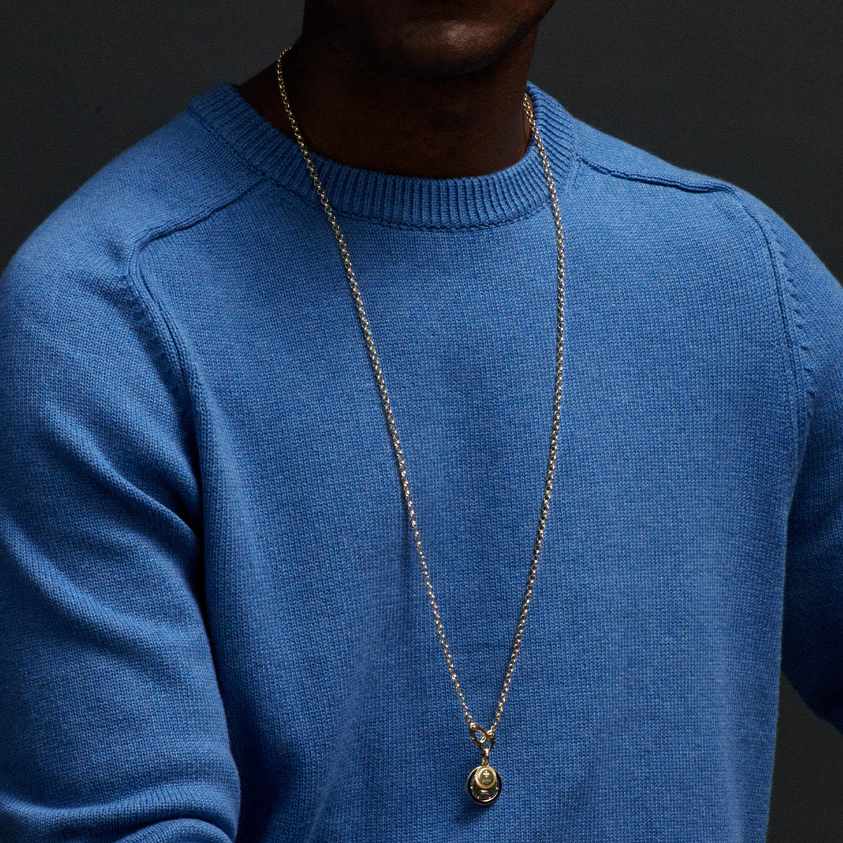 Belcher | Medium Belcher Chain with Sister Hooks | Yellow Gold - Image 4