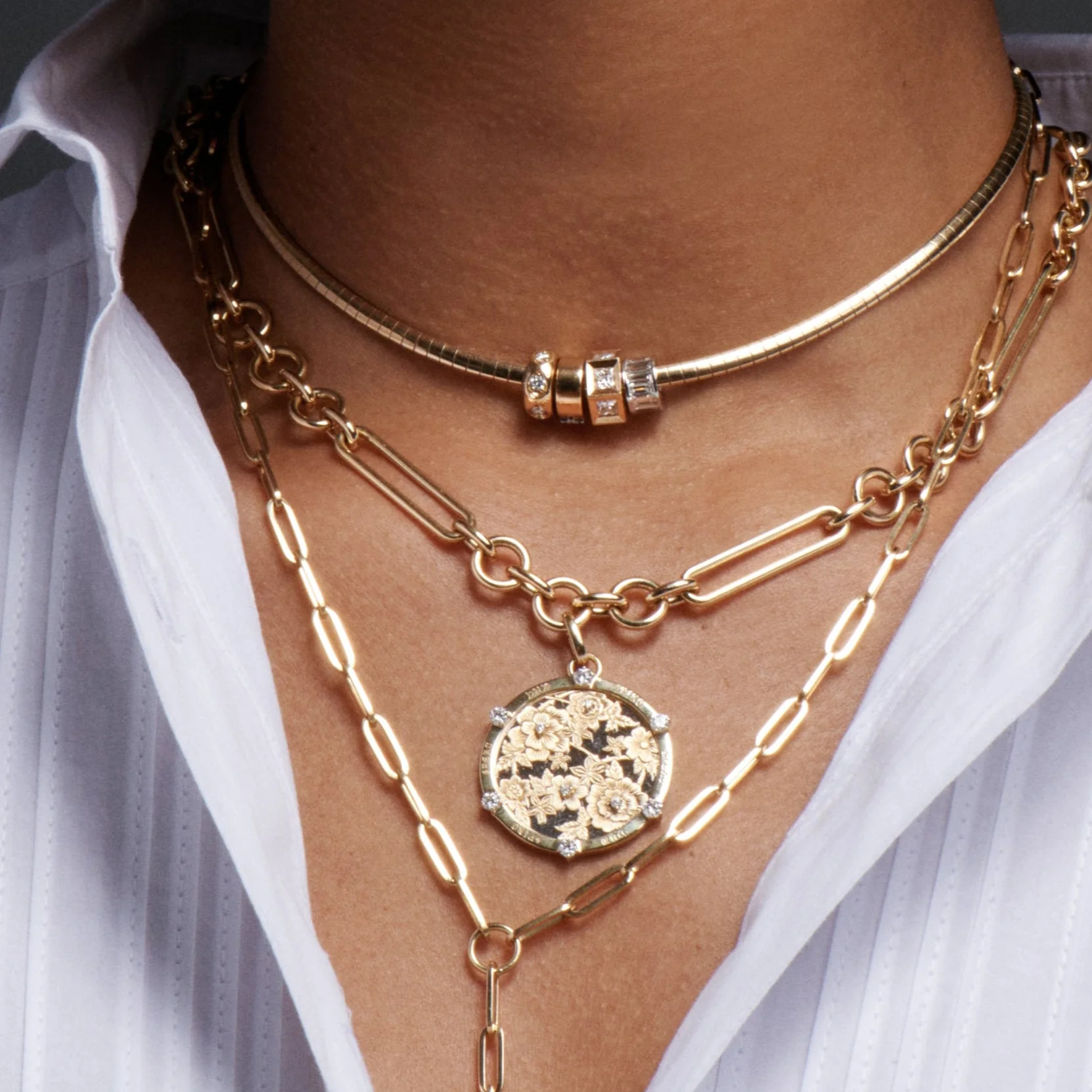 True Love | Baguette Heart Beat | Diamond, Yellow Gold - Image 3