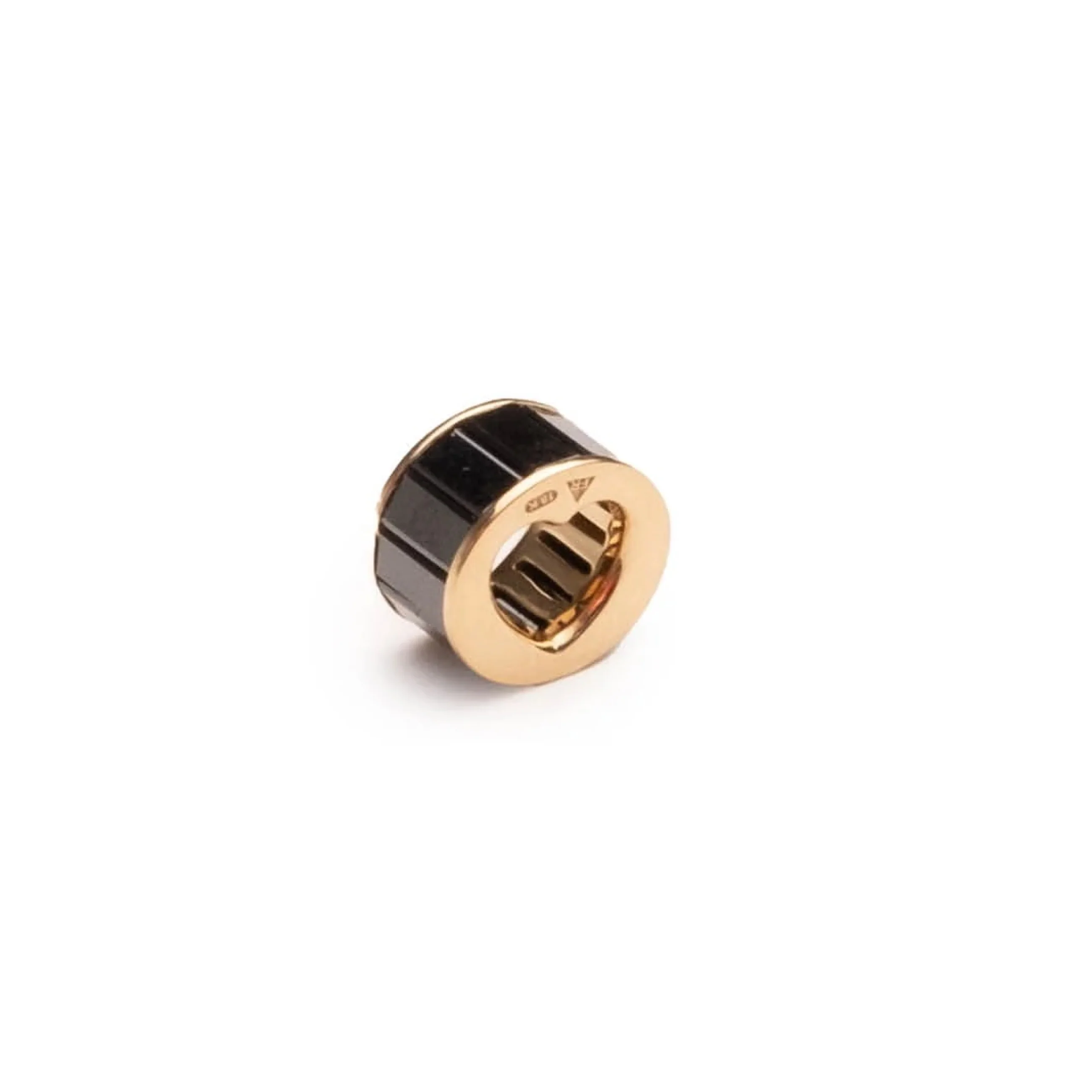 True Love | Baguette Heart Beat | Black Diamond, Yellow Gold