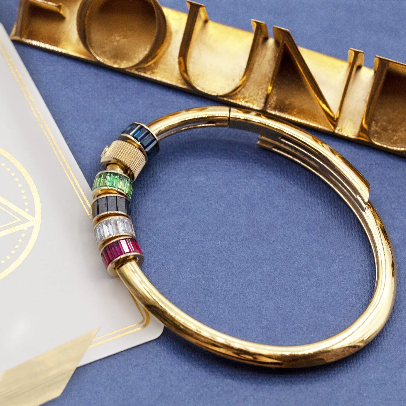 True Love | Baguette Heart Beat | Black Diamond, Yellow Gold - Image 3