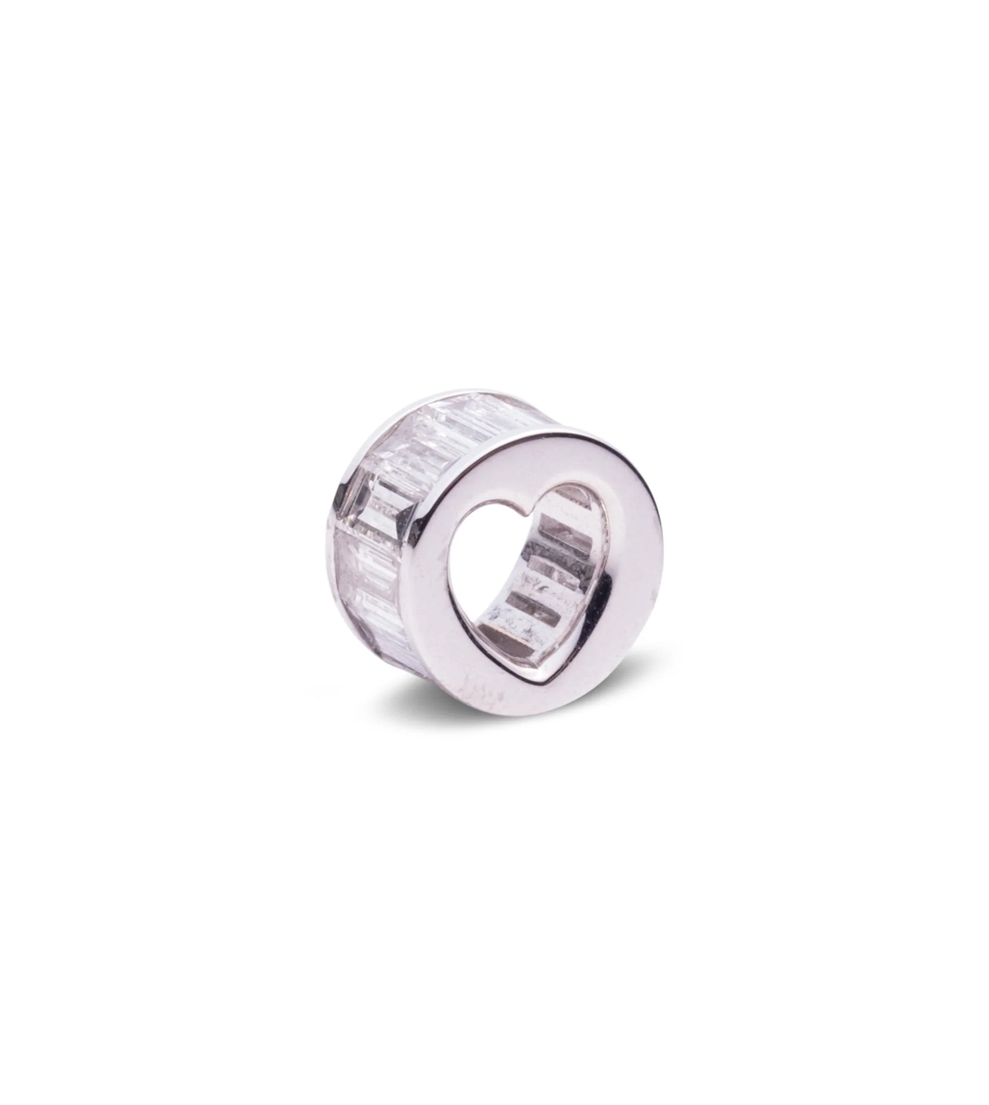 True Love | Baguette Heart Beat | Diamond, White Gold - Image 4