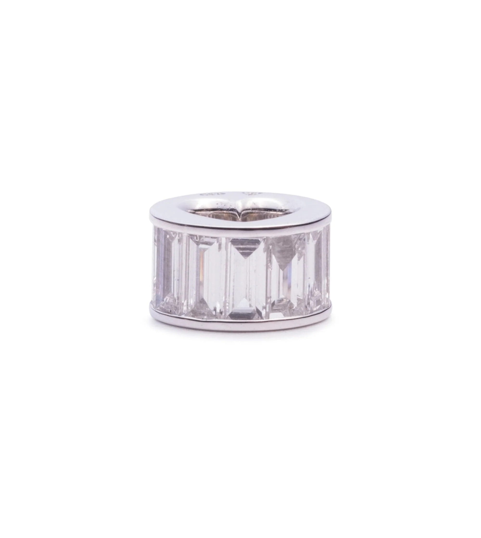 True Love | Baguette Heart Beat | Diamond, White Gold - Image 5