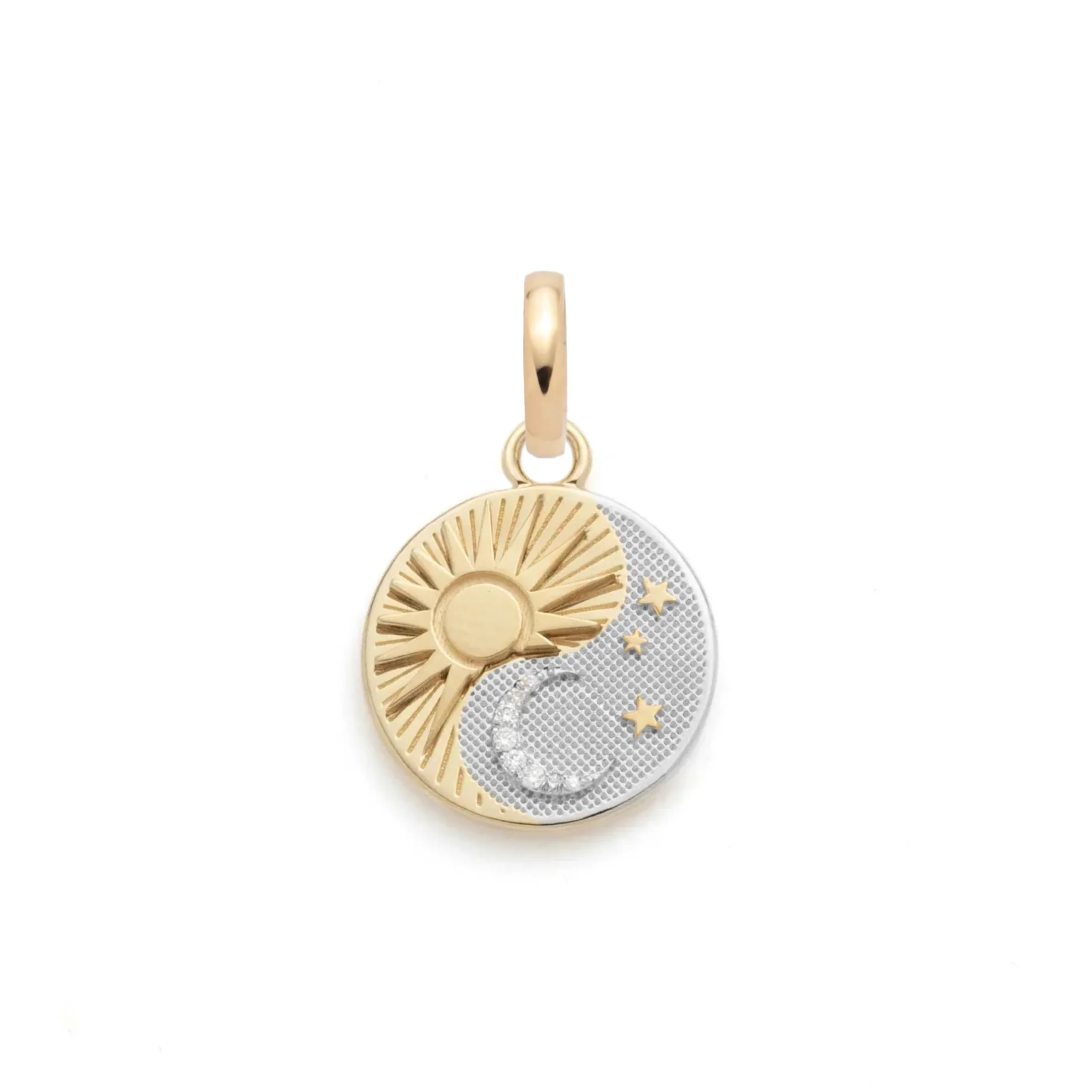 Foundation | Balance Baby Medallion | Diamonds, Gold - Image 3