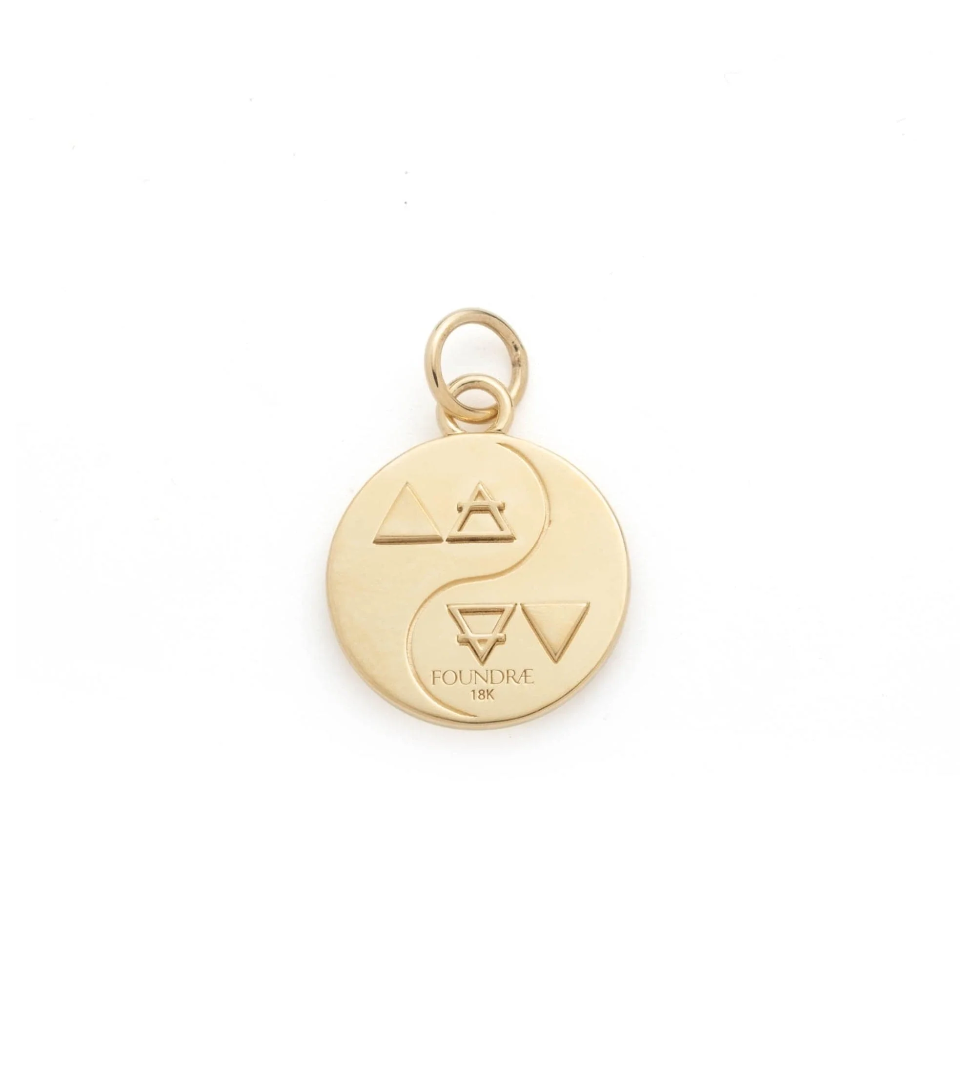Foundation | Balance Baby Medallion | Diamonds, Gold - Image 7
