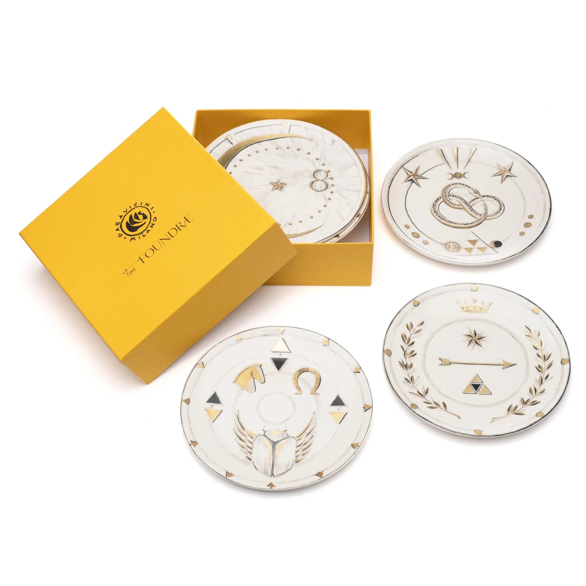 Foundation | Chapter 1 Tenet Dessert Plate Set | Porcelain - Image 3