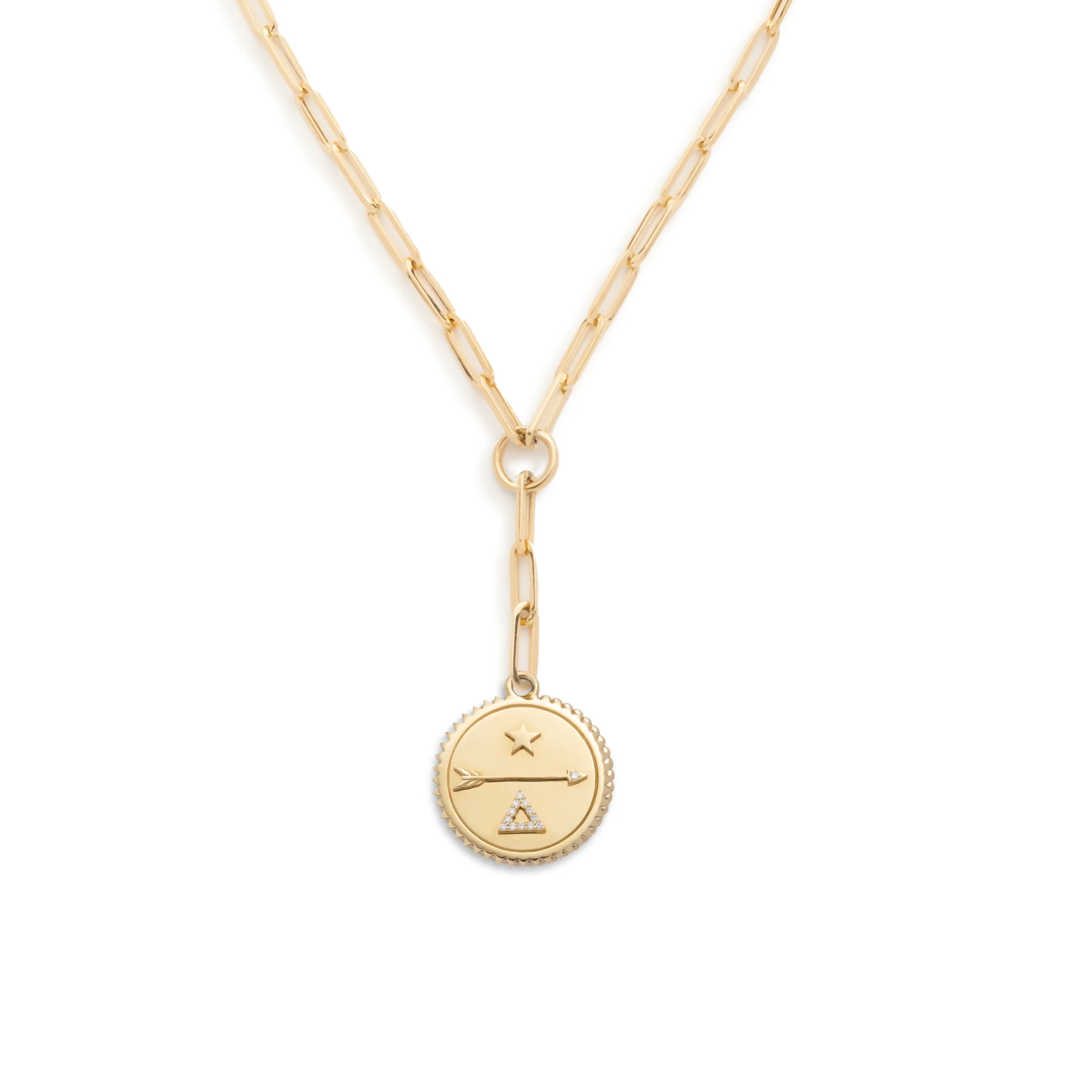 Dream | Medium Clip Extension Necklace | Diamonds, Yellow Gold