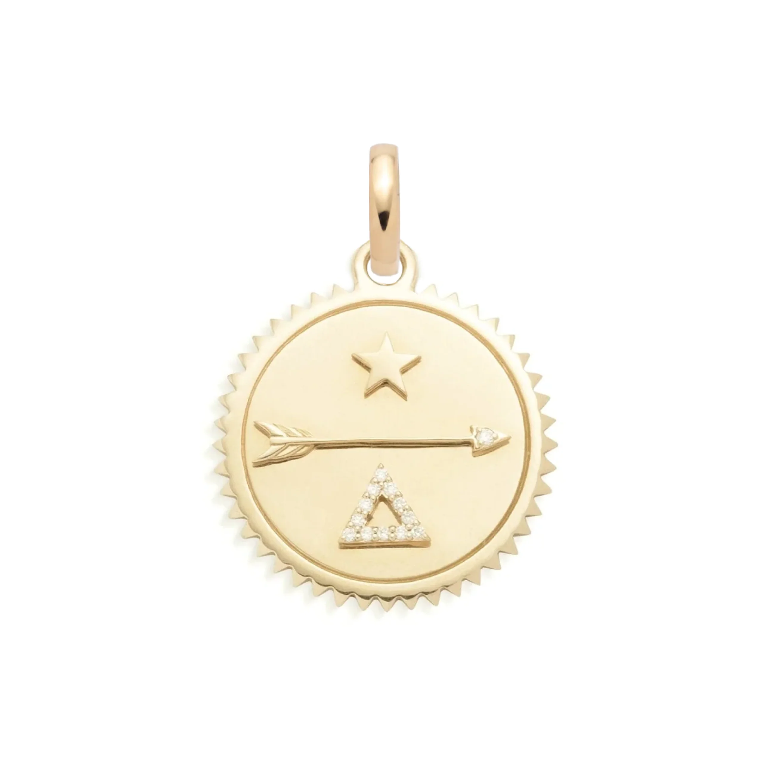 Dream | Medium Medallion | Diamonds, Gold
