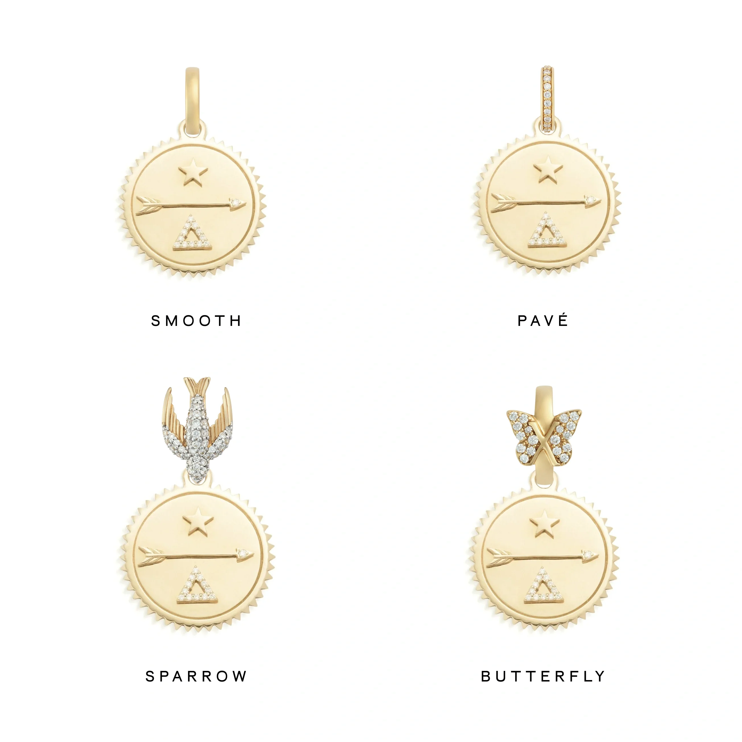 Dream | Medium Medallion | Diamonds, Gold - Image 3