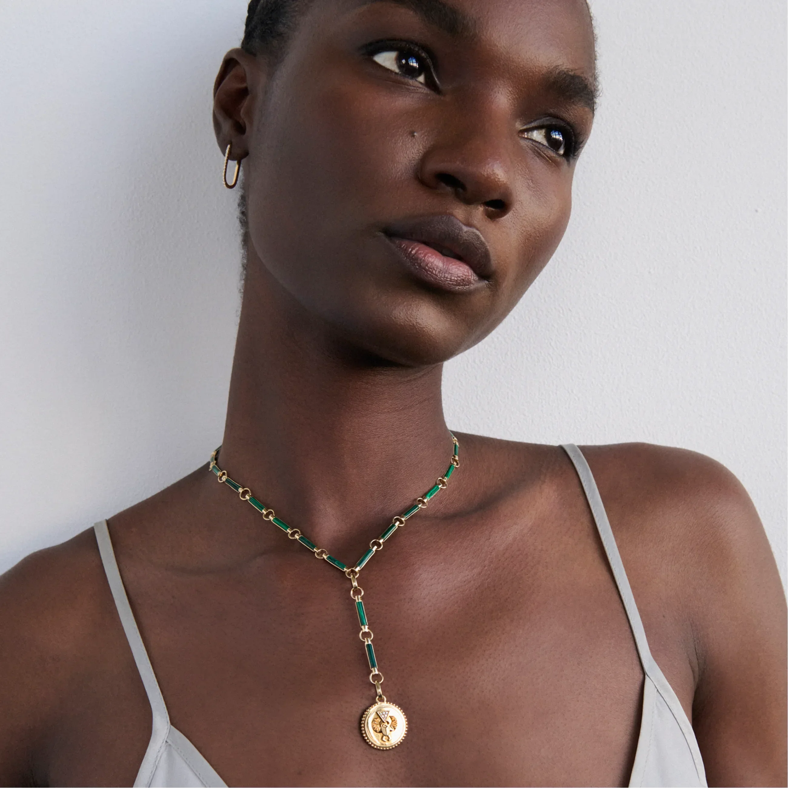 Element | Element Extension Chain | Malachite, Yellow Gold - Image 2