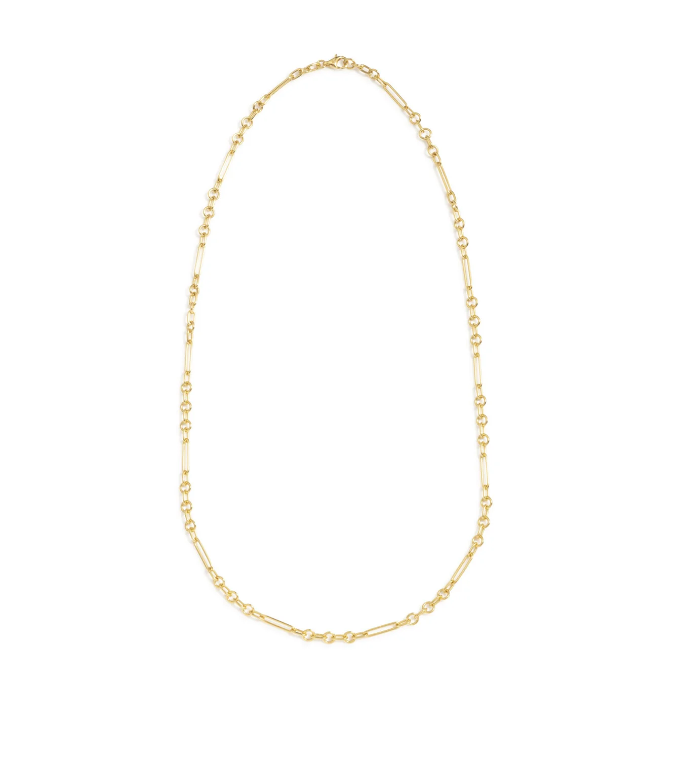 Mixed Clip | Fine Mixed Clip Chain | Yellow Gold - Image 2