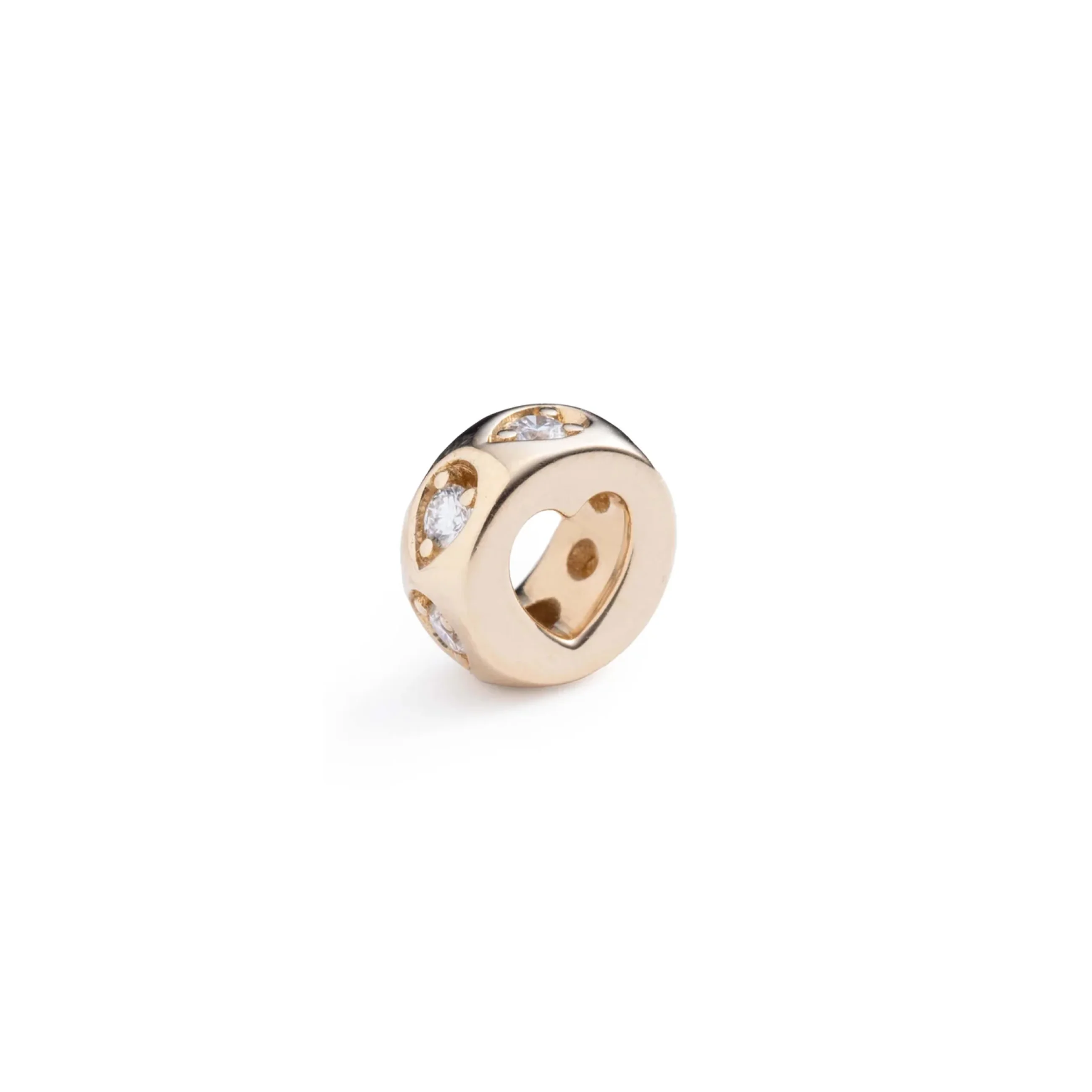 True Love | Forever & Always a Pair Heart Beat | Diamonds, Yellow Gold