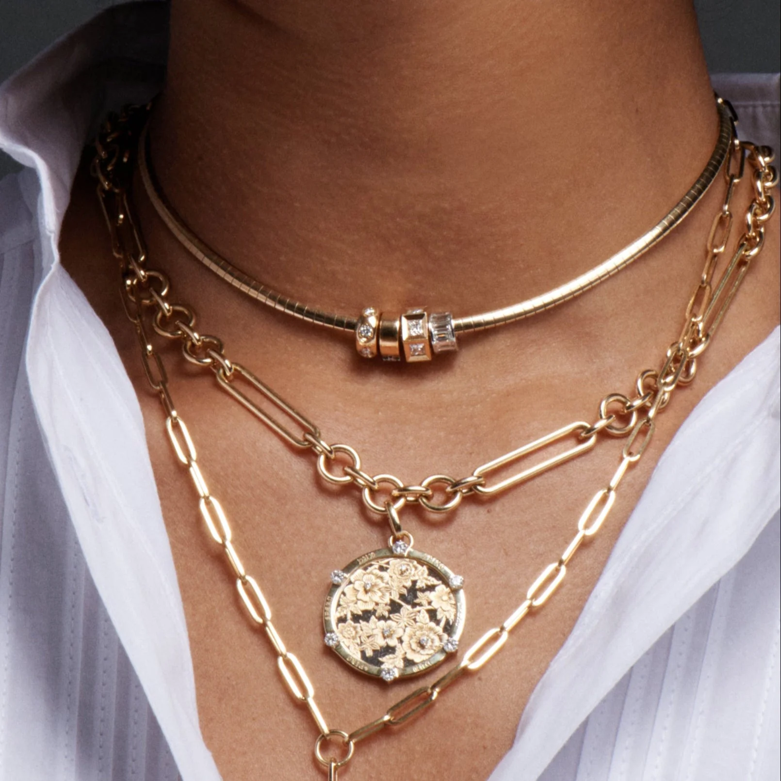 True Love | Forever & Always a Pair Heart Beat | Diamonds, Yellow Gold - Image 3