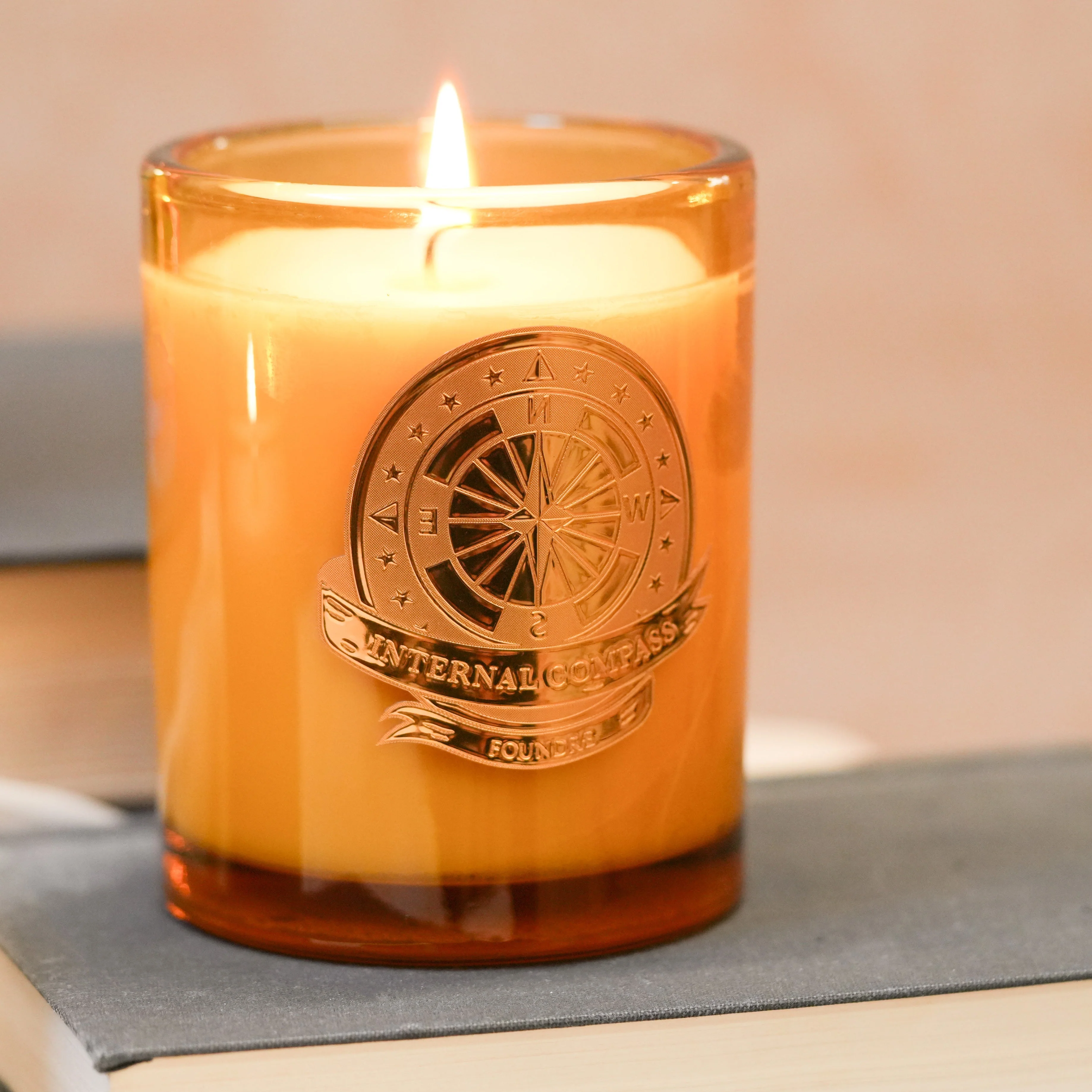 Internal Compass | Scented Candle | Soy Coconut Candle - Image 3
