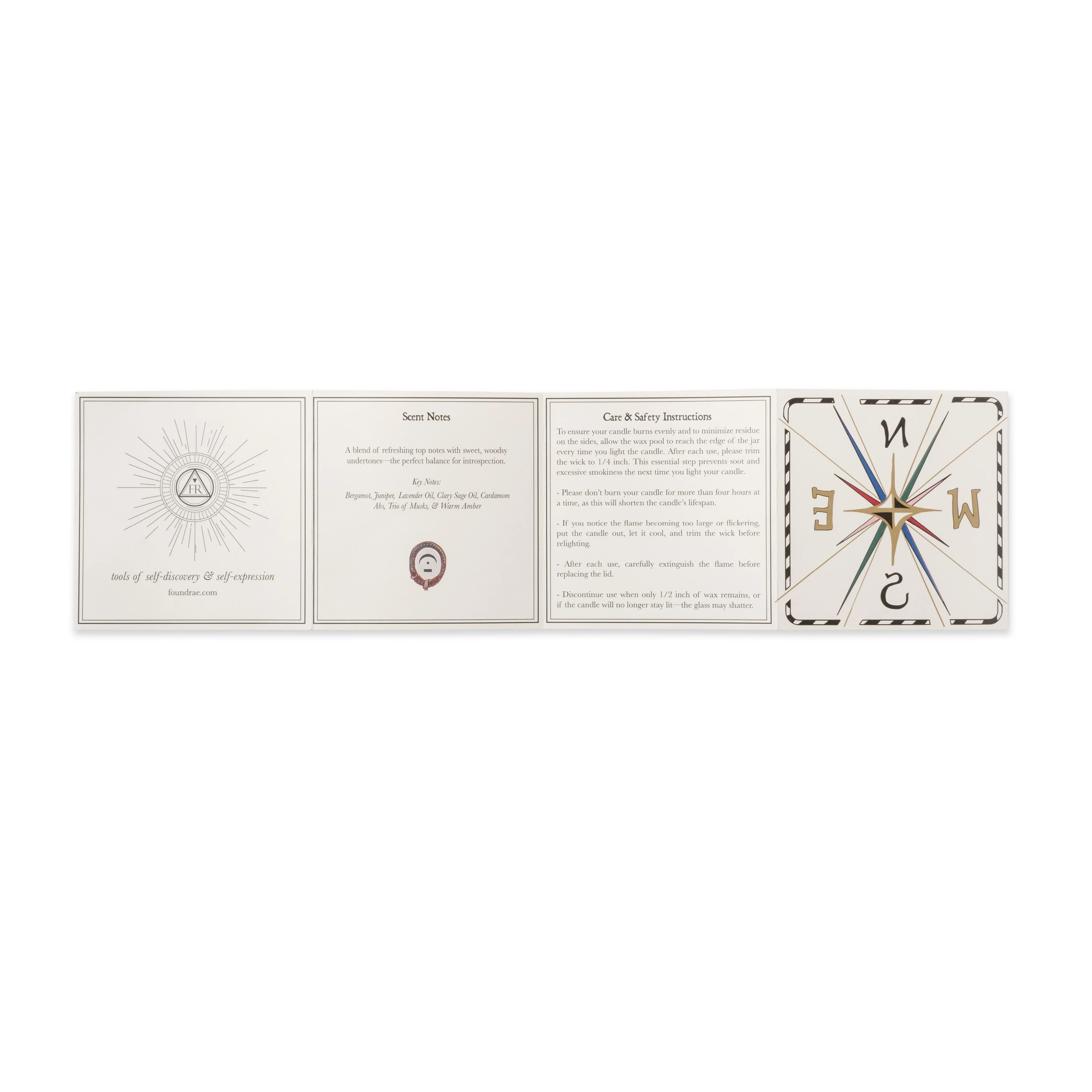 Internal Compass | Scented Candle | Soy Coconut Candle - Image 6
