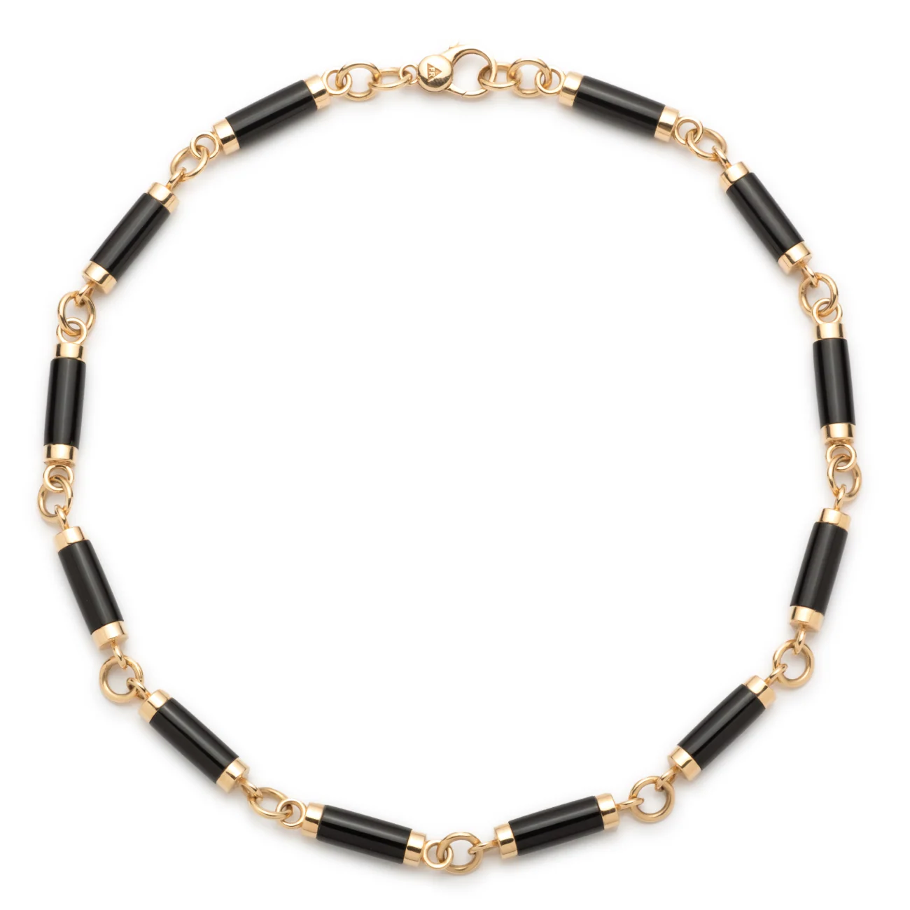 Element | Oversized Element Chain | Onyx, Yellow Gold - Image 3