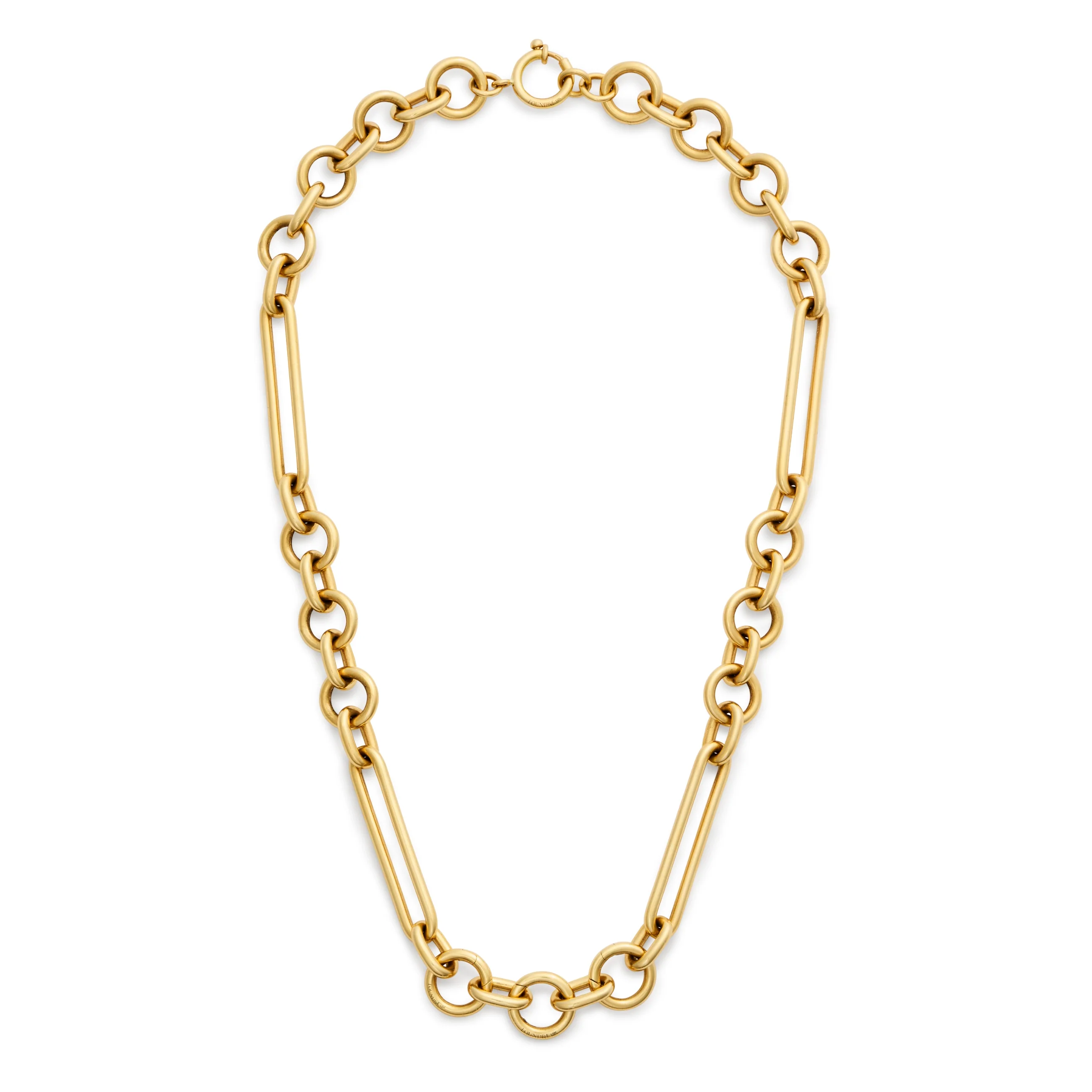 Mixed Clip | Oversized Mixed Clip Chain | Yellow Gold - Image 3
