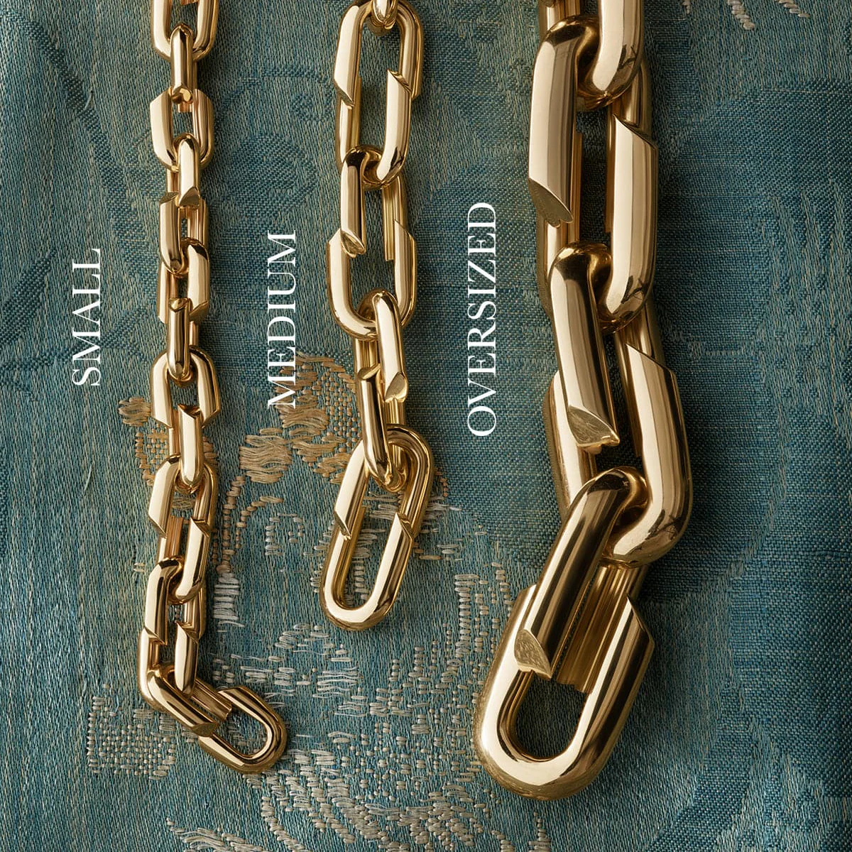 Strong Hearts | Oversized Love Link Bracelet | Yellow Gold - Image 6
