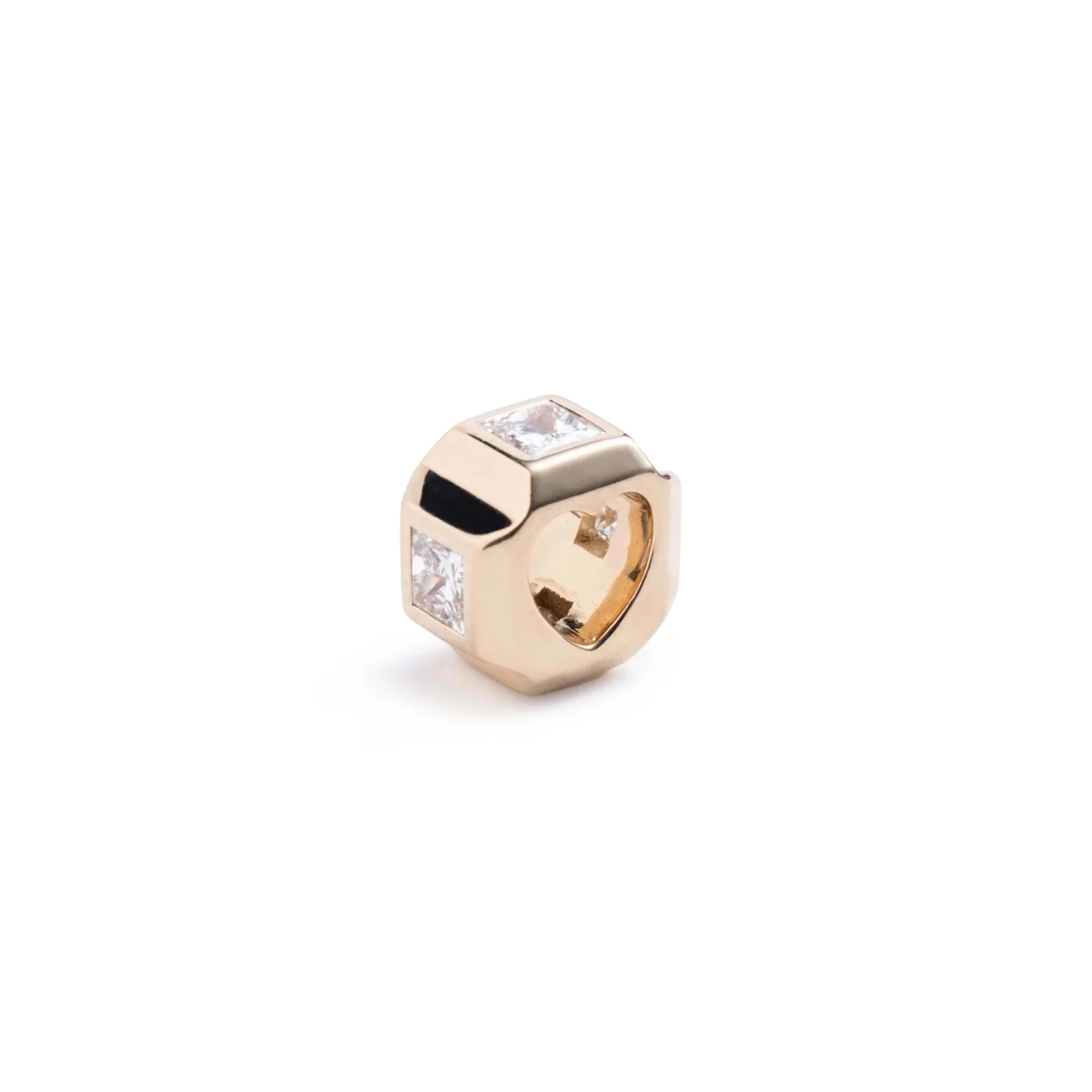 True Love | Princess Cut Heart Beat | Diamonds, Yellow Gold