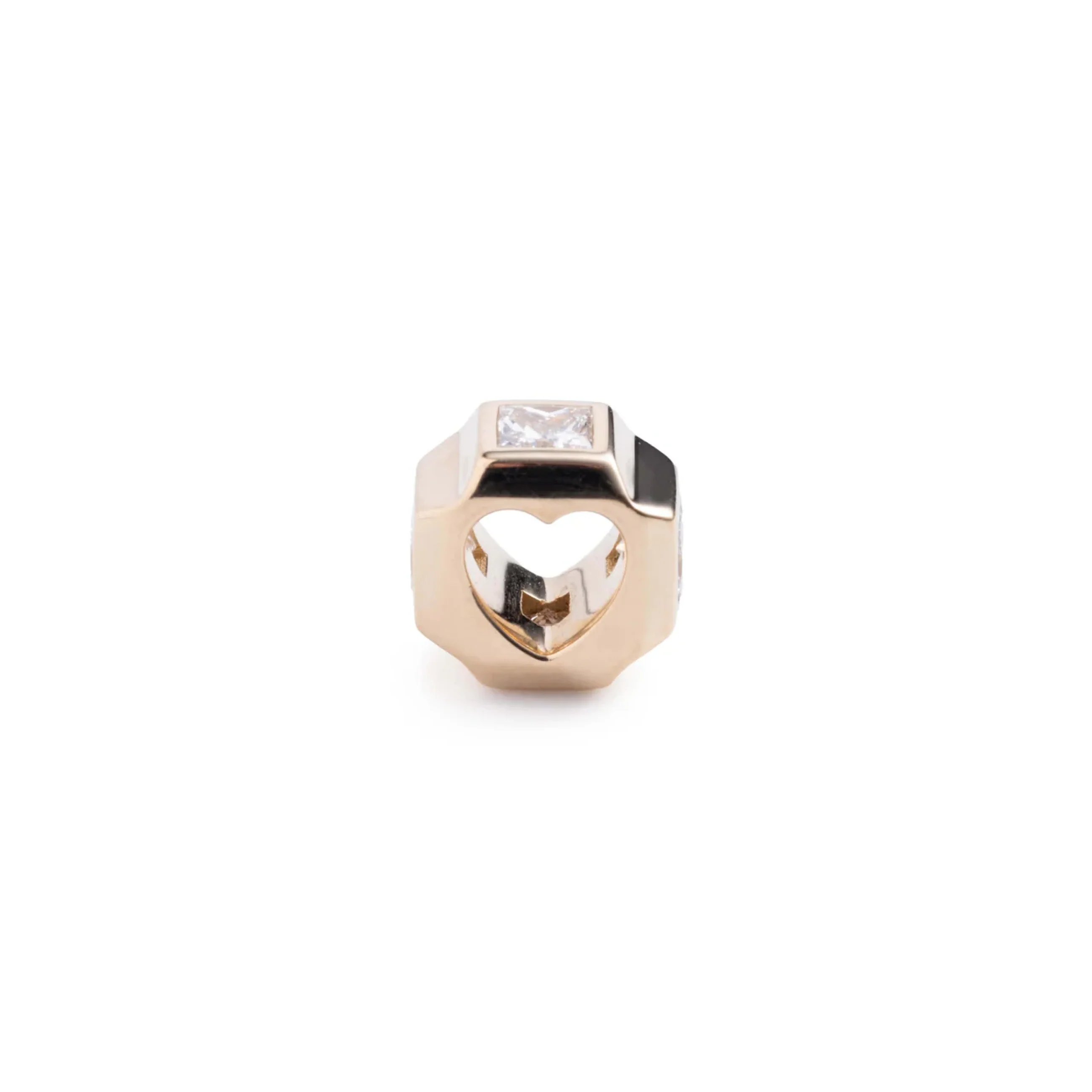 True Love | Princess Cut Heart Beat | Diamonds, Yellow Gold - Image 3
