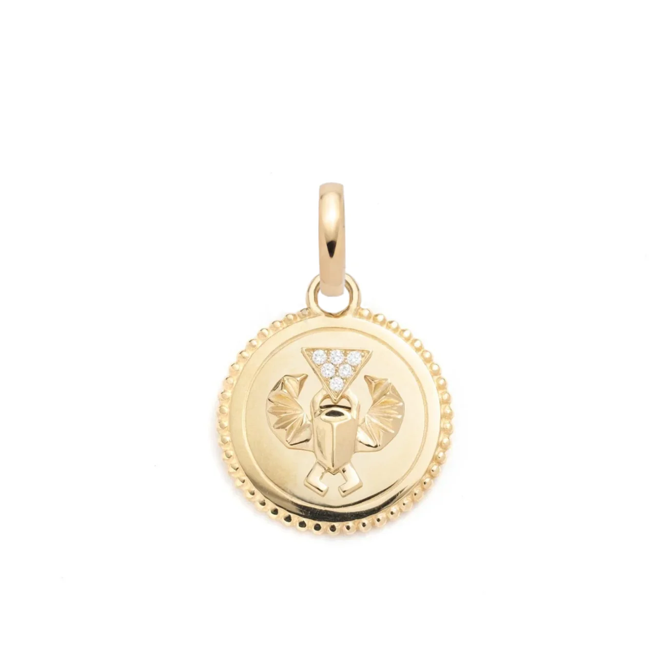 Protection | Baby Medallion | Diamonds, Gold