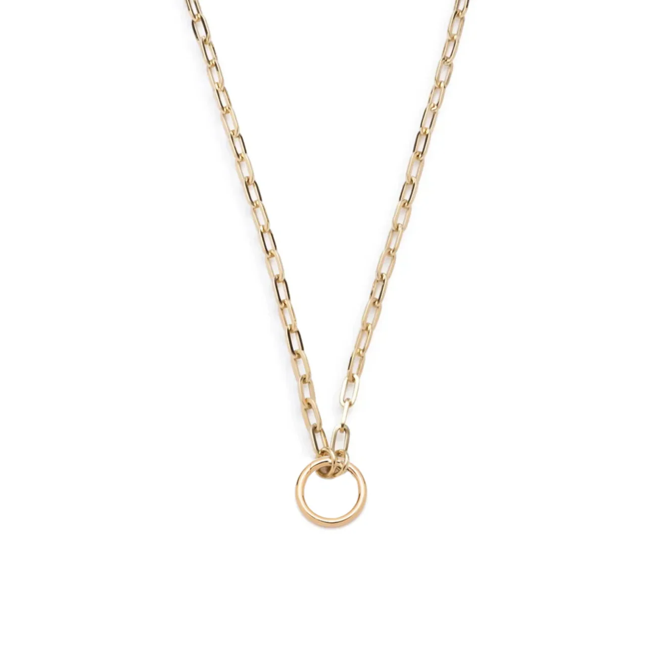 Clip | Small Clip Open Chain with Medium Annex Link | Yellow Gold