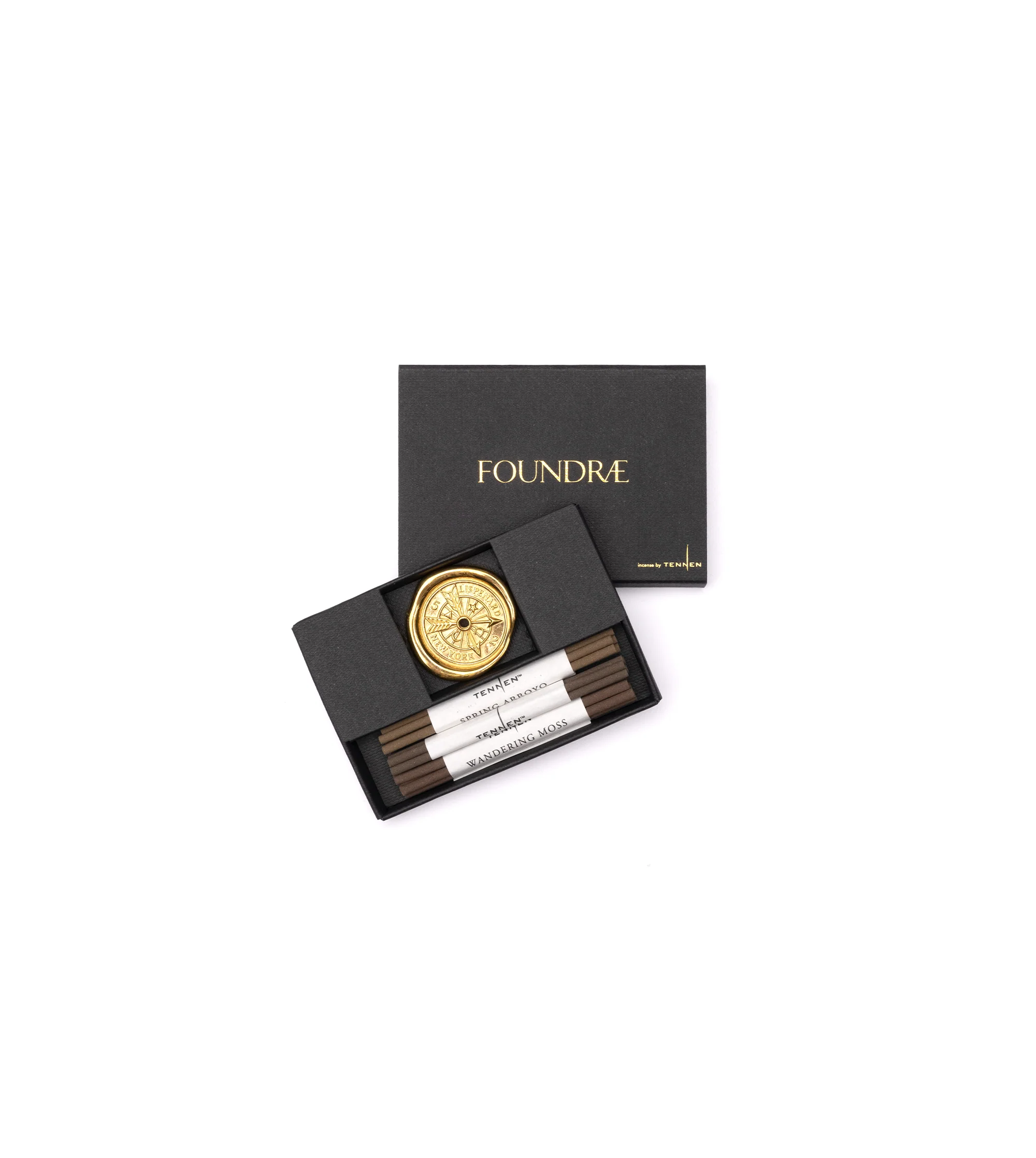 Reflection Book Box | Scented Incense Sticks, Brass - Image 3