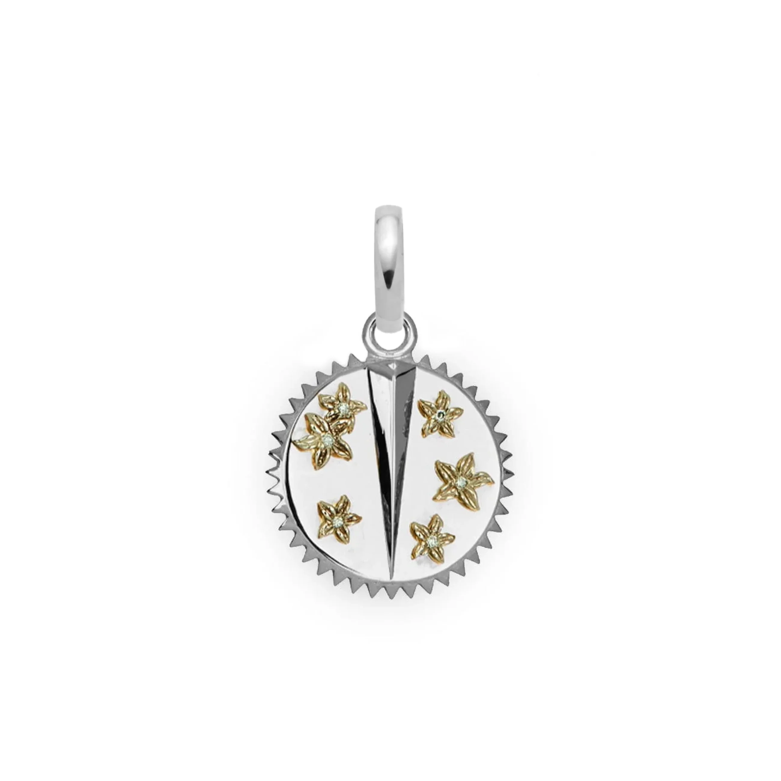 Resilience | Baby Medallion | Diamonds, Gold - Image 5
