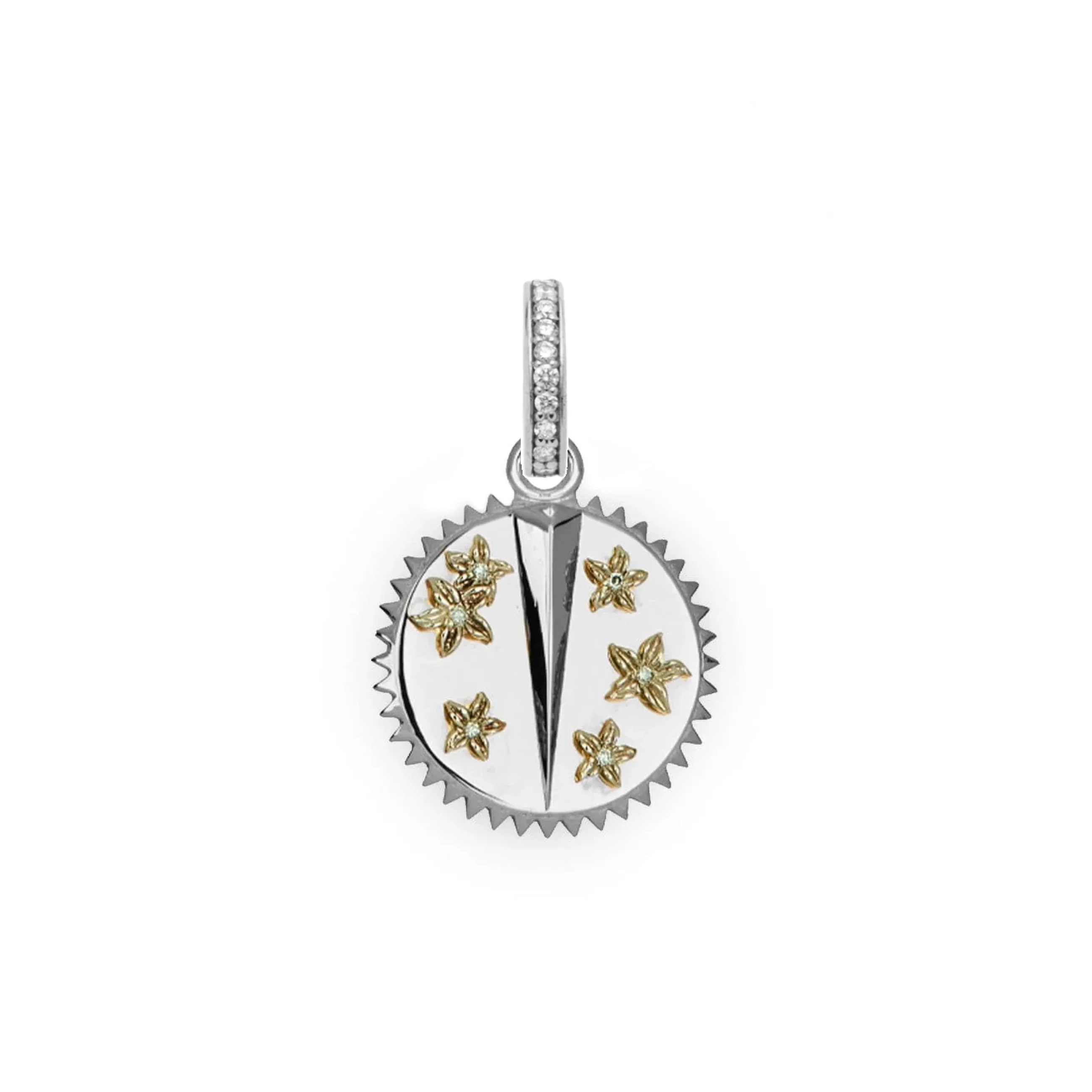 Resilience | Baby Medallion | Diamonds, Gold - Image 6