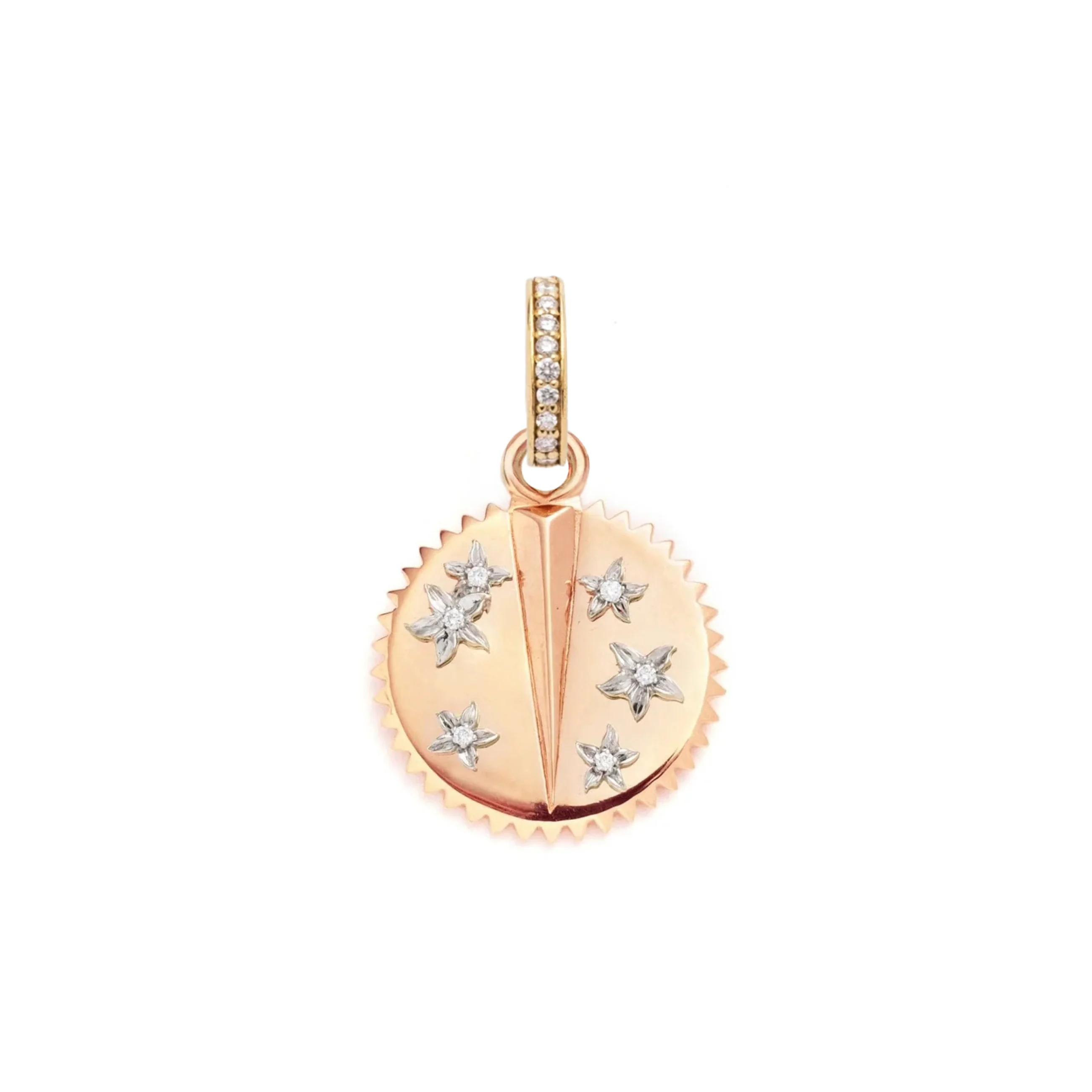 Resilience | Baby Medallion | Diamonds, Gold - Image 8