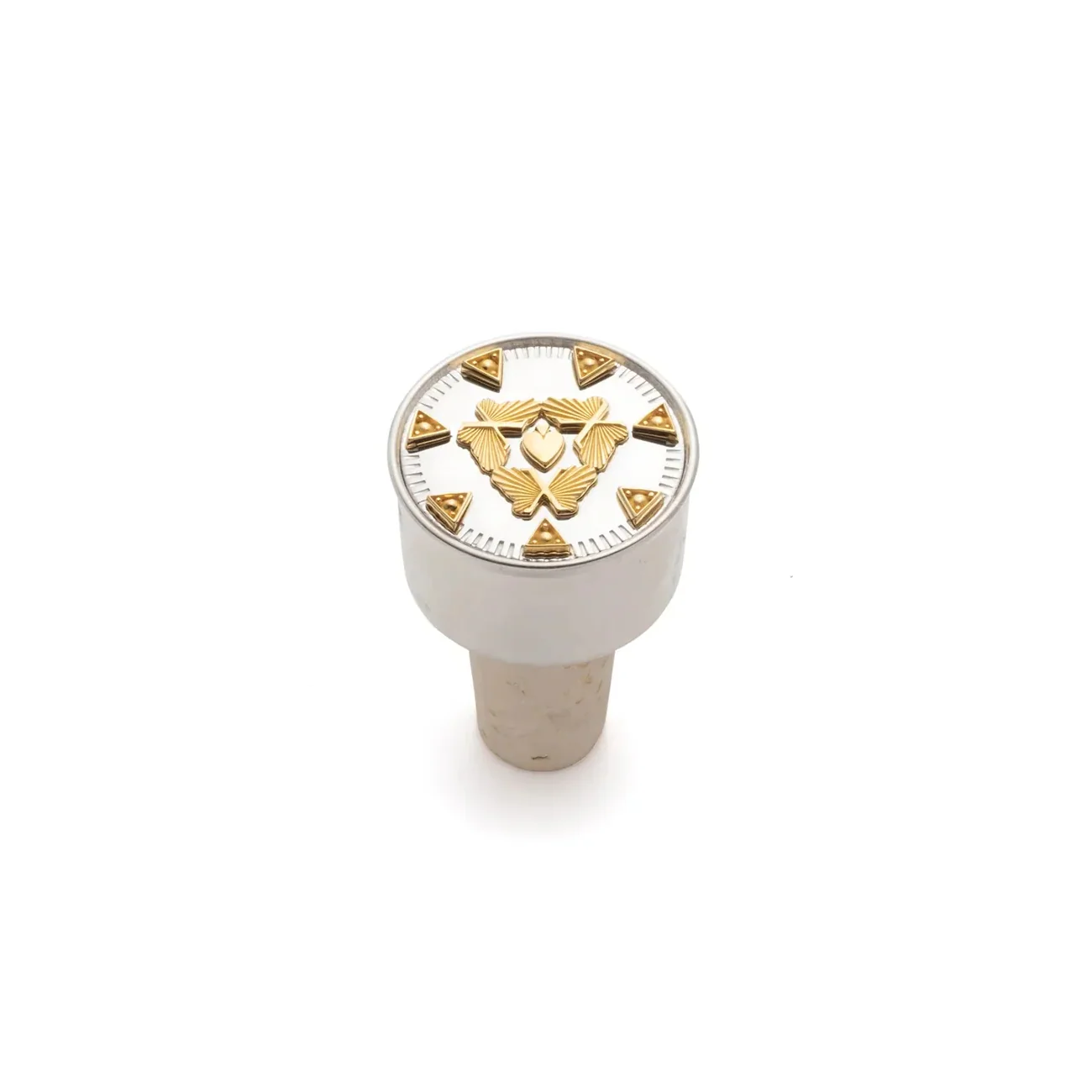 Reverie | Bottle Stopper | Sterling Silver, Cork