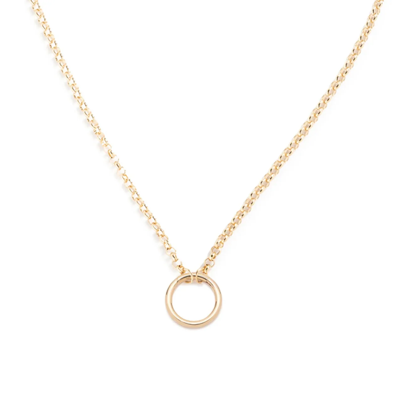 Belcher | Small Belcher Open Chain with Medium Annex Link | Yellow Gold