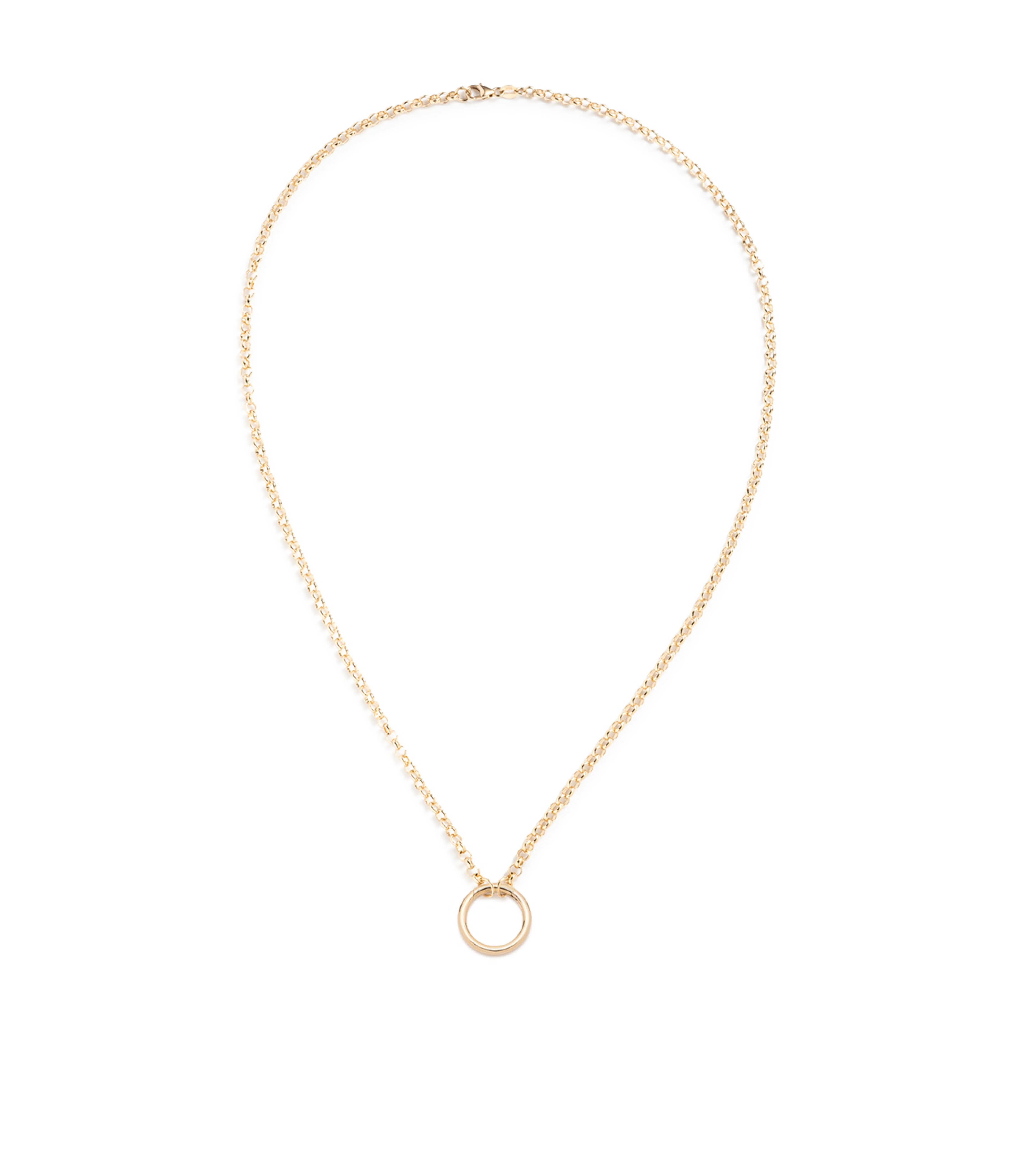 Belcher | Small Belcher Open Chain with Medium Annex Link | Yellow Gold - Image 3