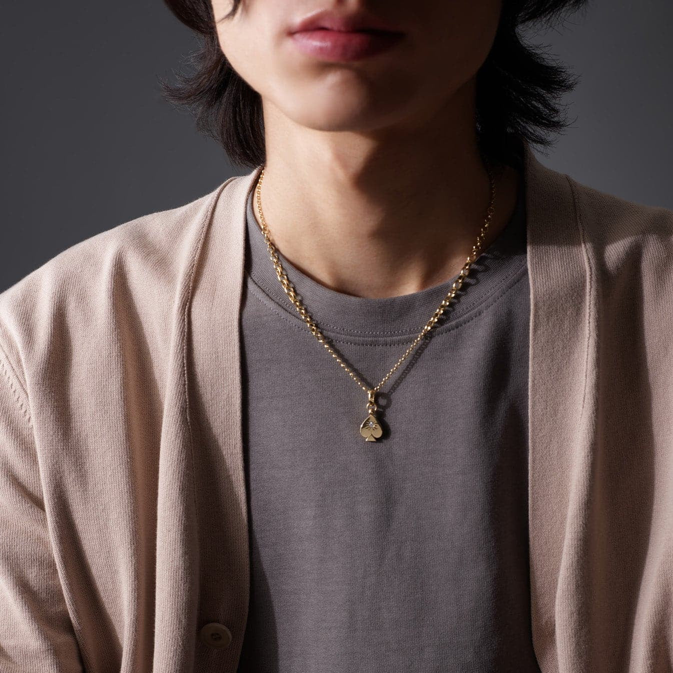 Belcher | Small Graduating Belcher Chain | Yellow Gold - Image 2