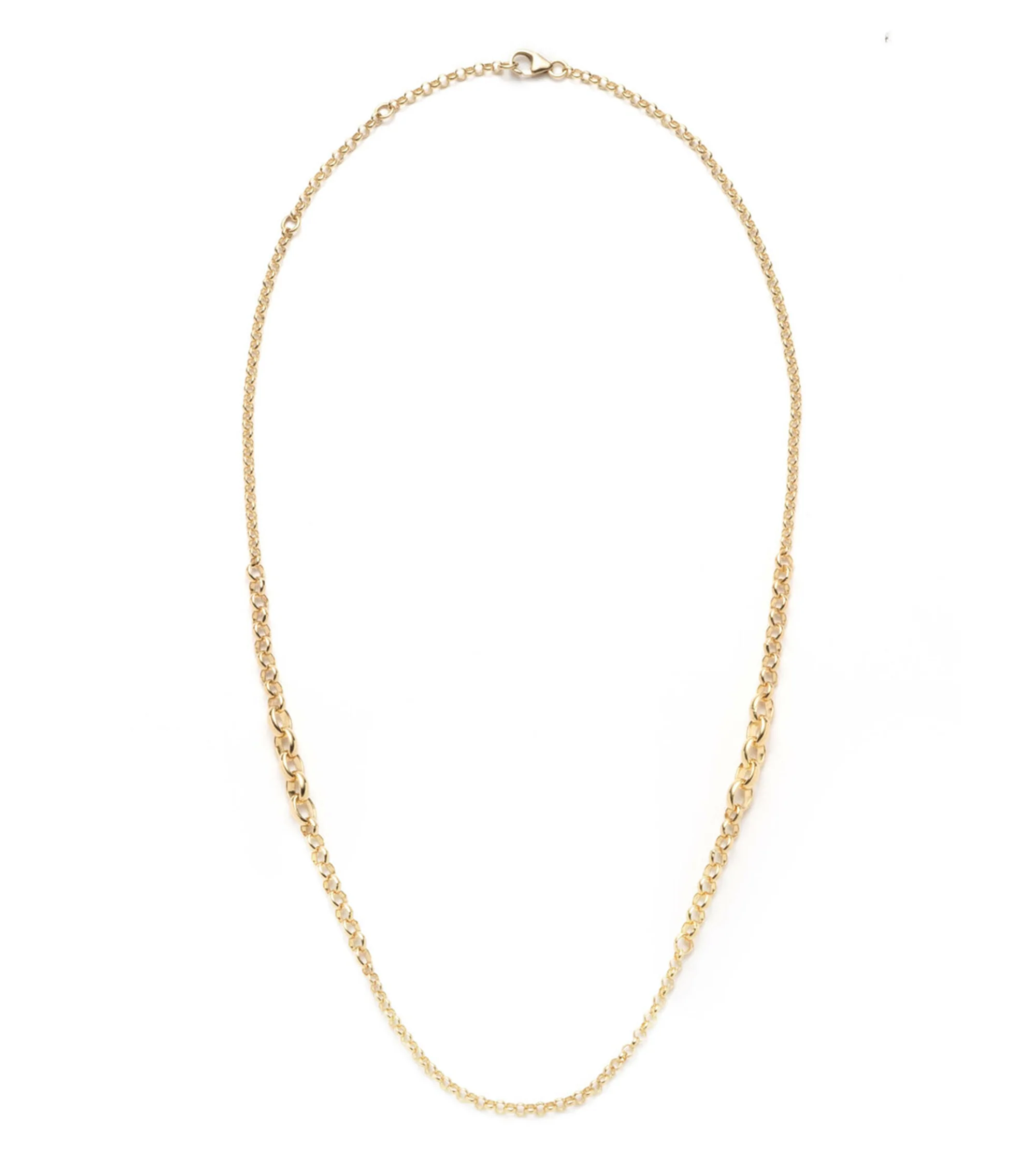 Belcher | Small Graduating Belcher Chain | Yellow Gold - Image 3