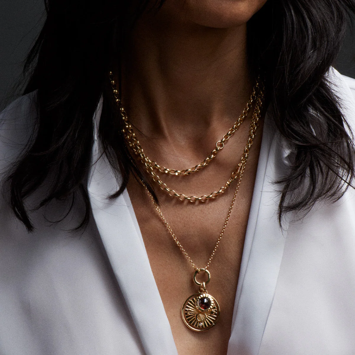 Belcher | Small Belcher Open Chain with Small Annex Link | Yellow Gold - Image 3