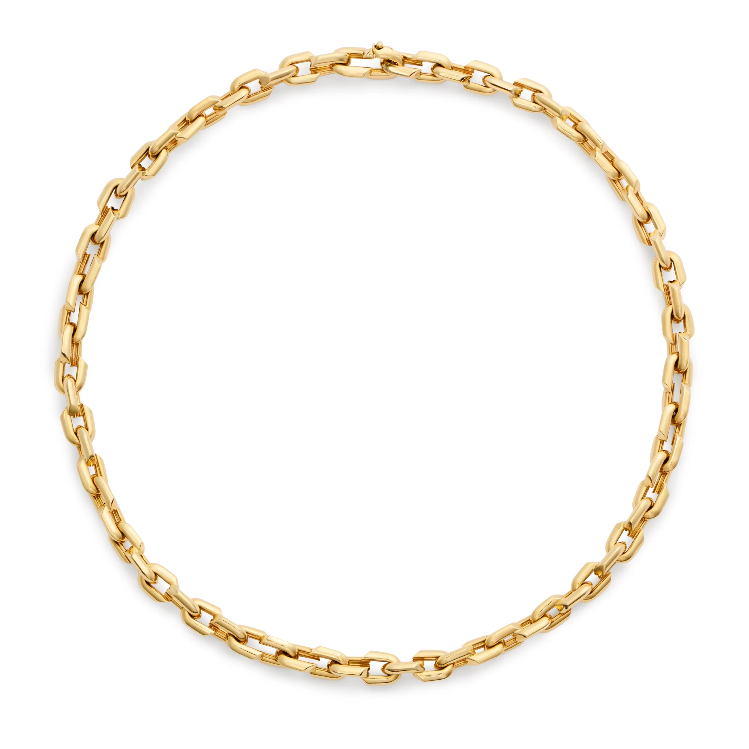 Strong Hearts | Small Love Link Chain | Yellow Gold - Image 3