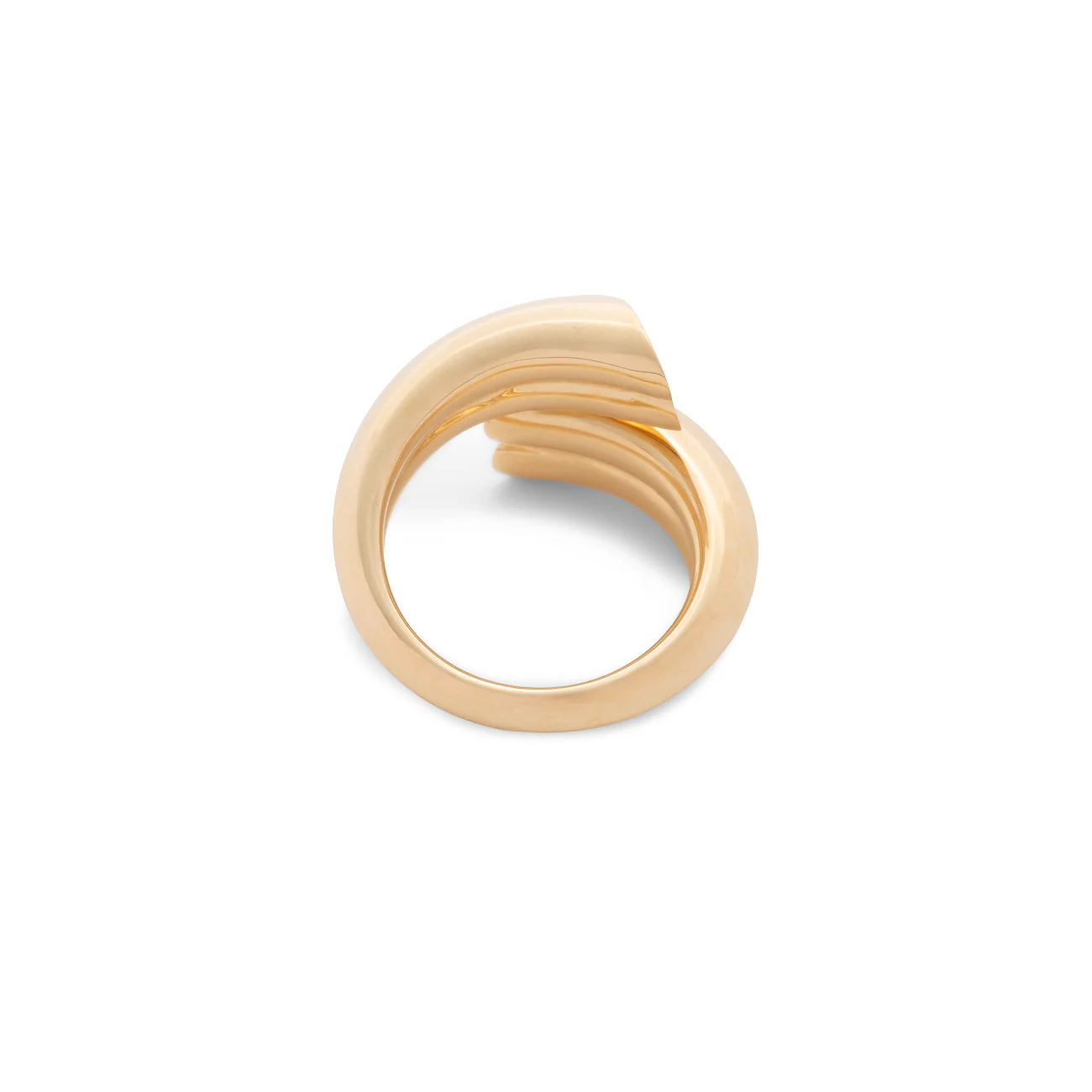 Strong Hearts | Love Link Ring | Yellow Gold - Image 3