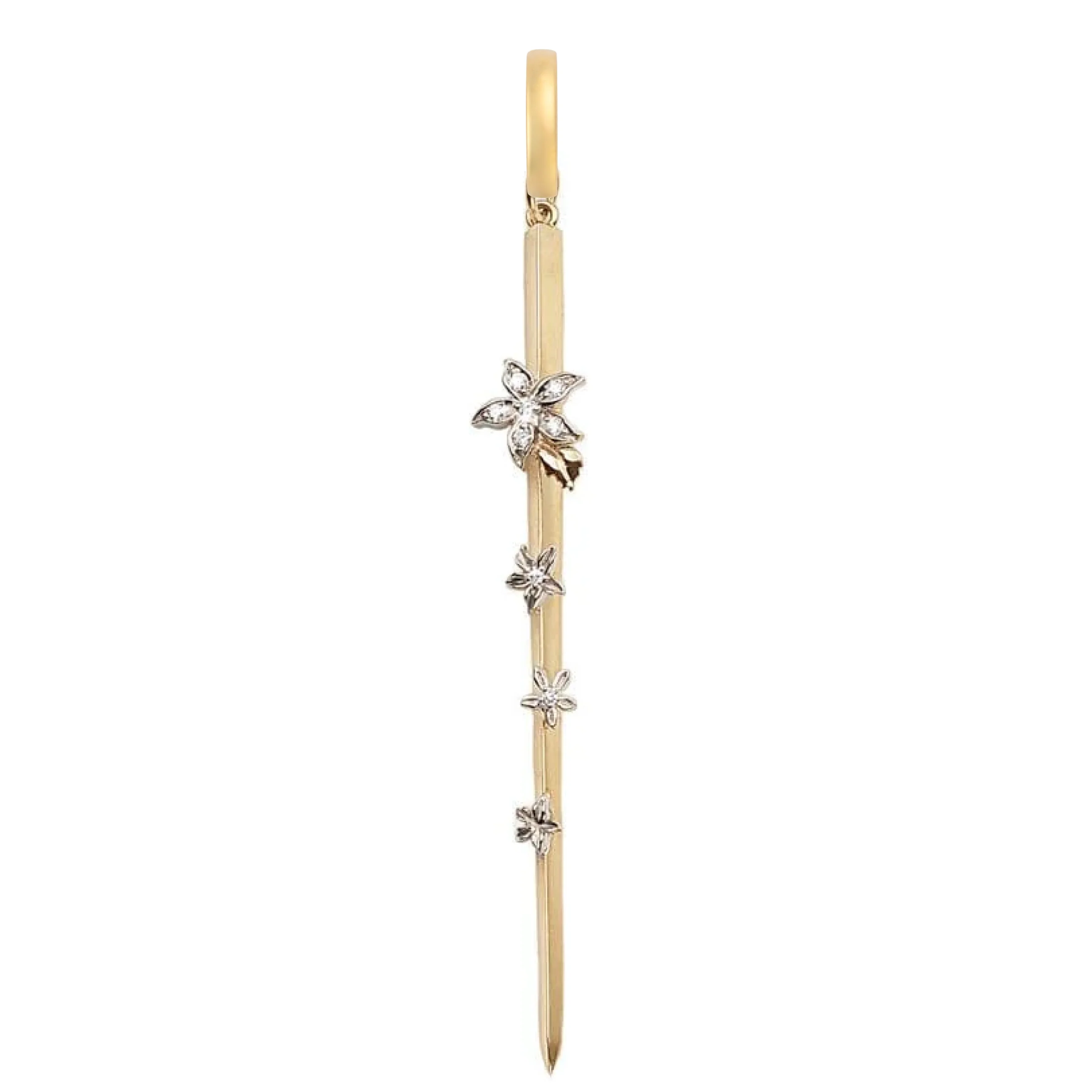 Resilience | Blossoms Thorn Pendant | Mixed Gold