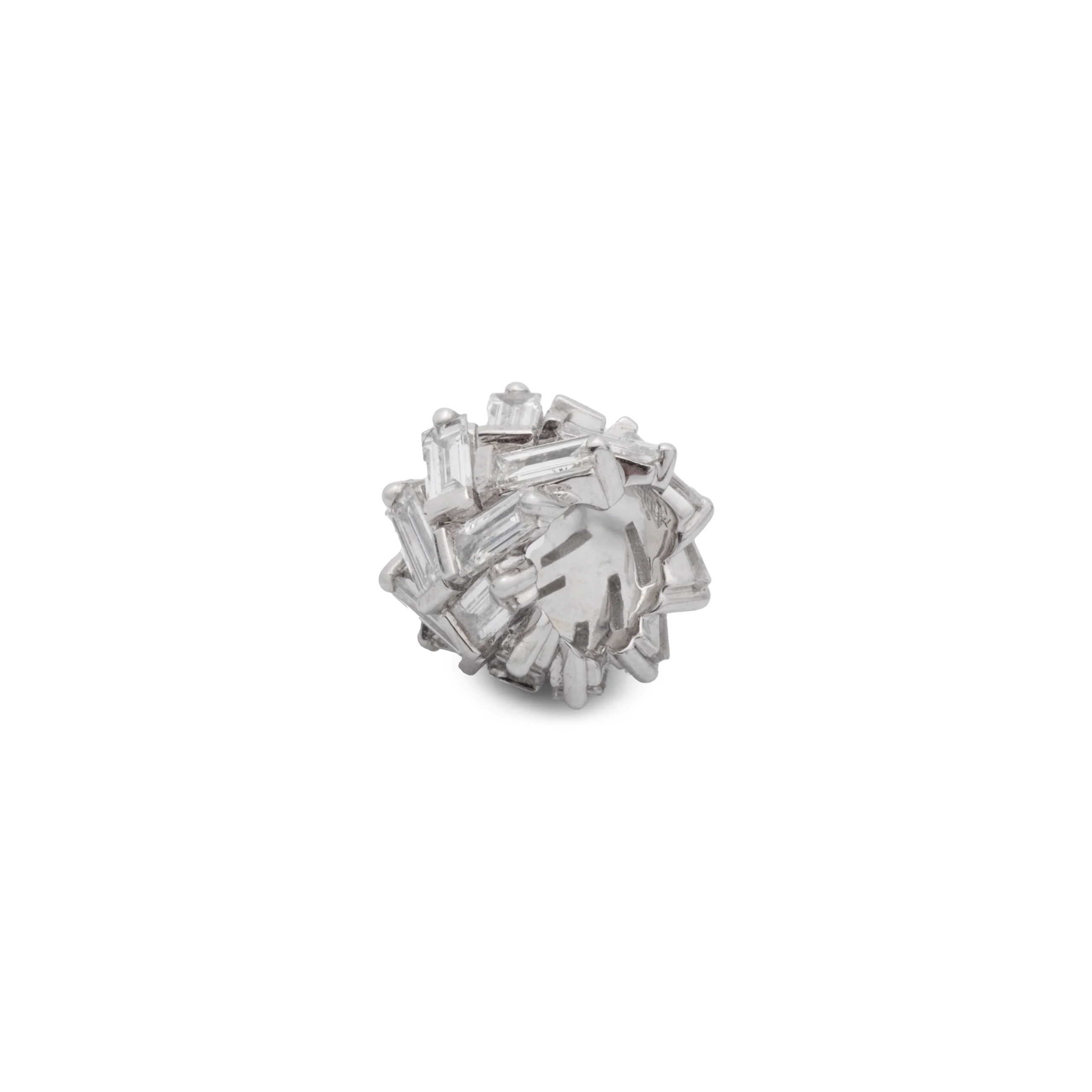 True Love | Chevron Heart Beat | Diamonds, White Gold