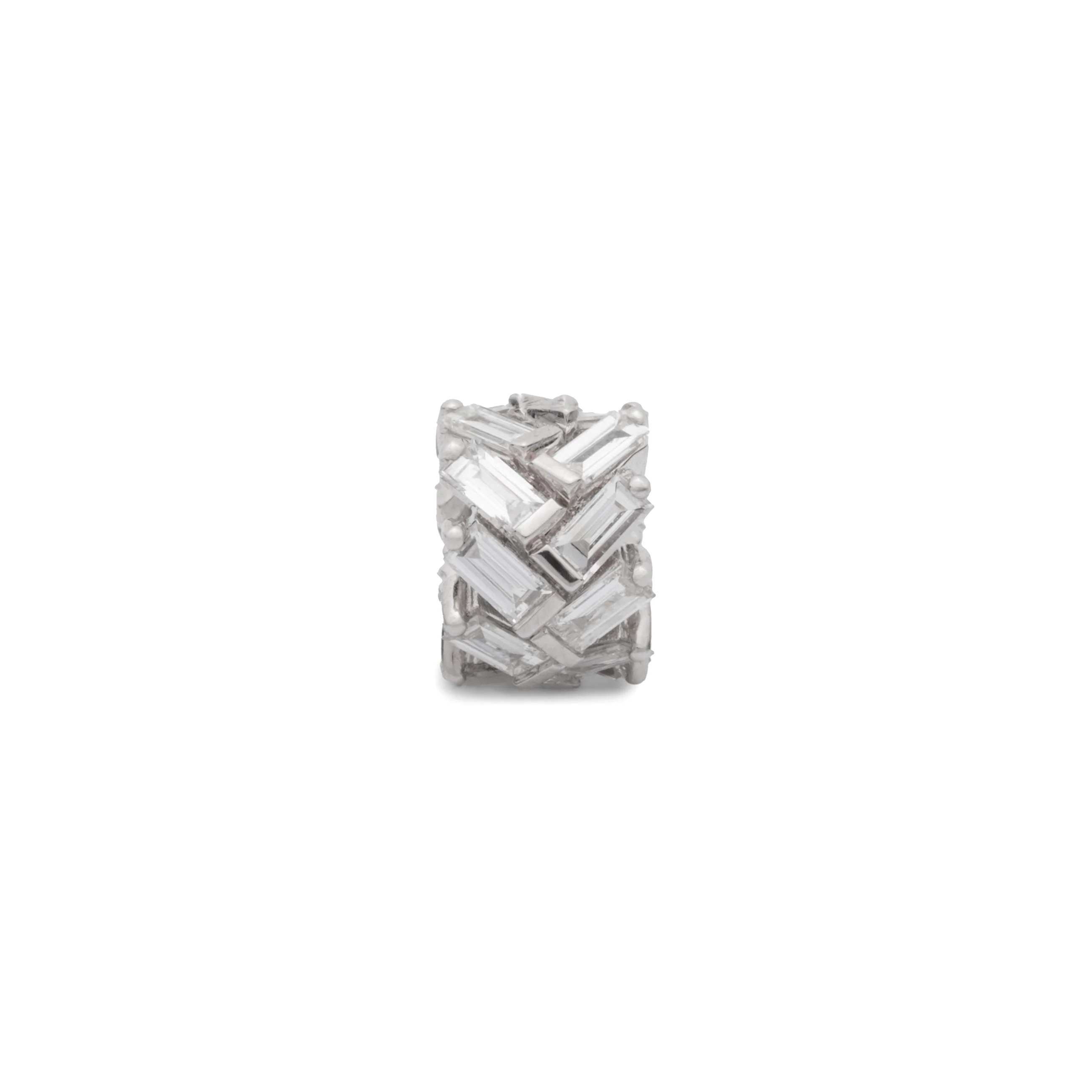 True Love | Chevron Heart Beat | Diamonds, White Gold - Image 3